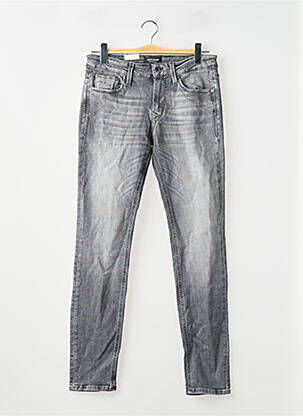 Lieknos džinsai pilka JACK & JONES vyras