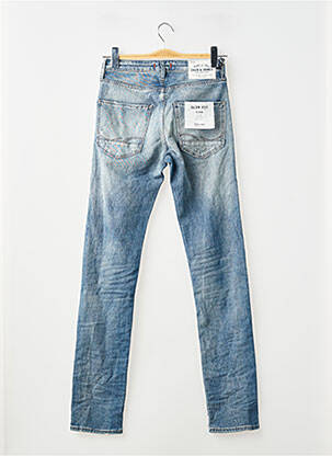 Lieknos džinsai mėlyna JACK & JONES vyras