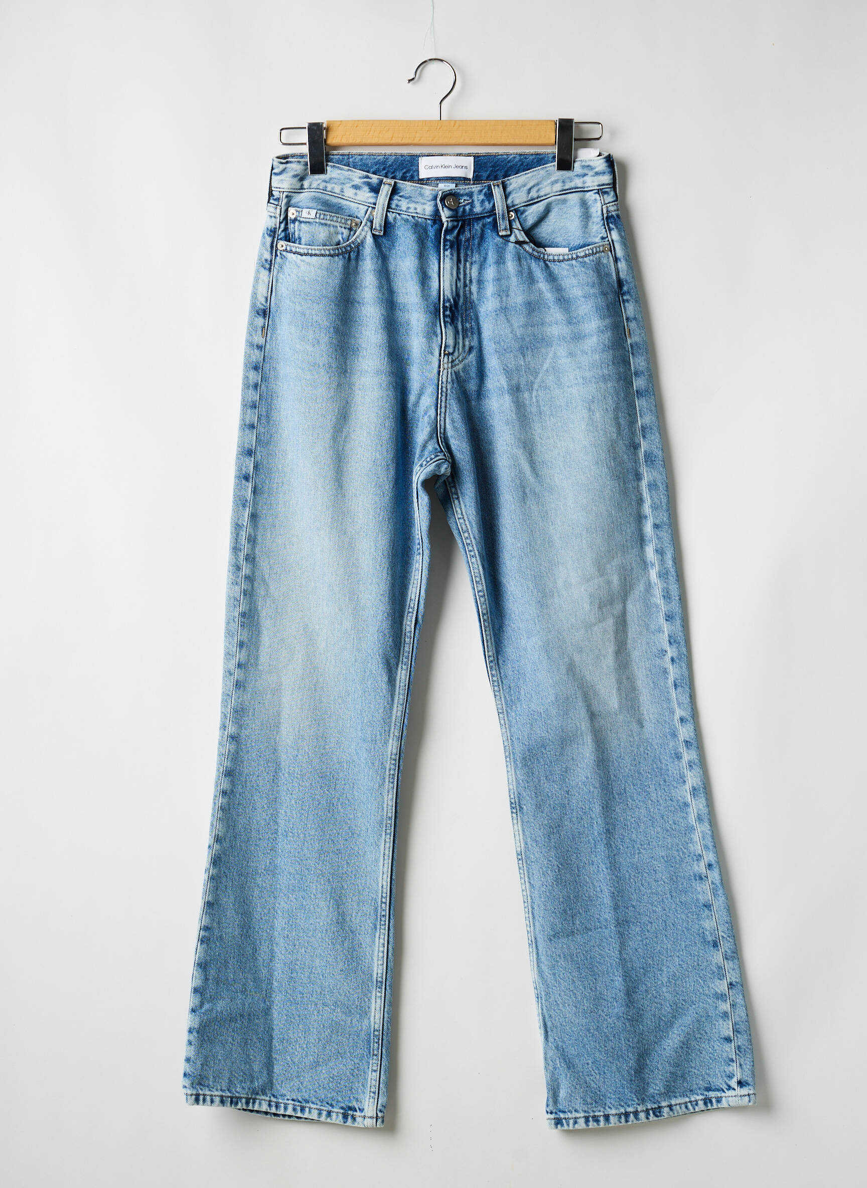Bootcut džinsai mėlyna CALVIN KLEIN moteris