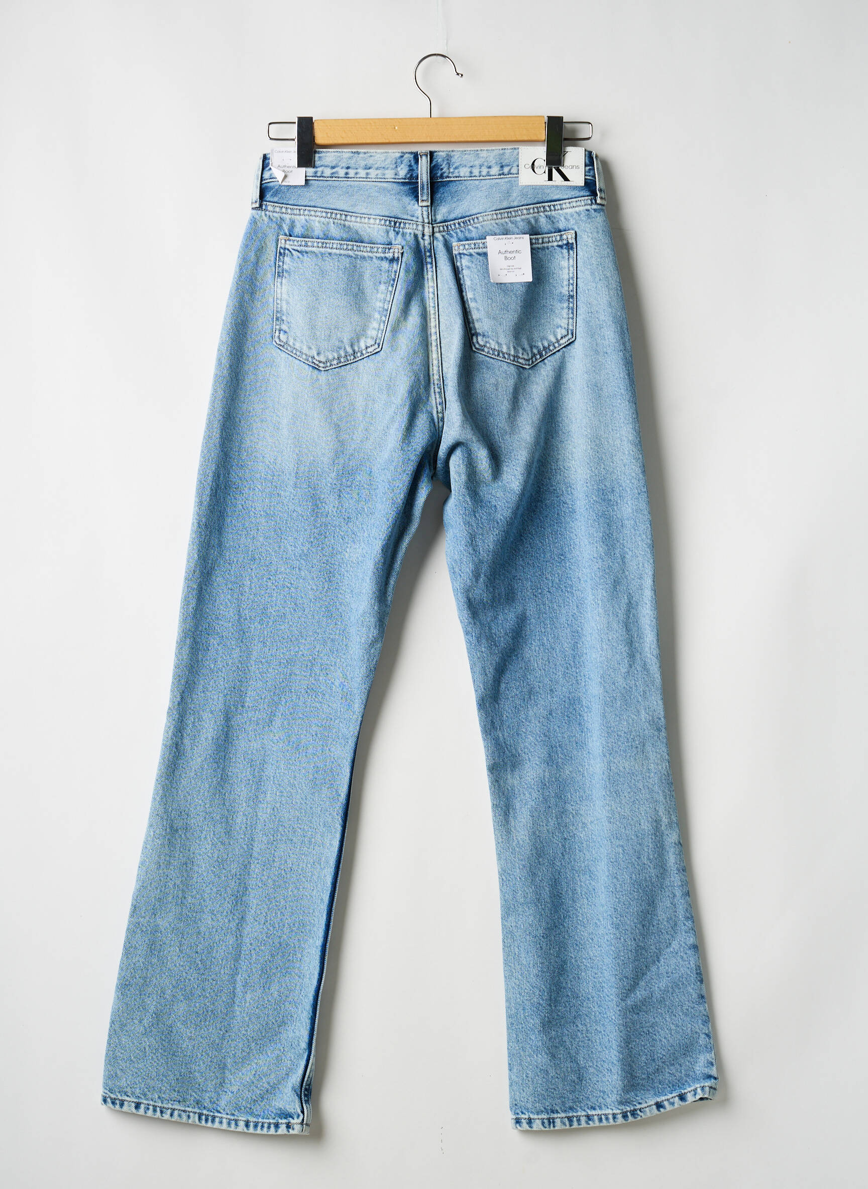 Bootcut džinsai mėlyna CALVIN KLEIN moteris