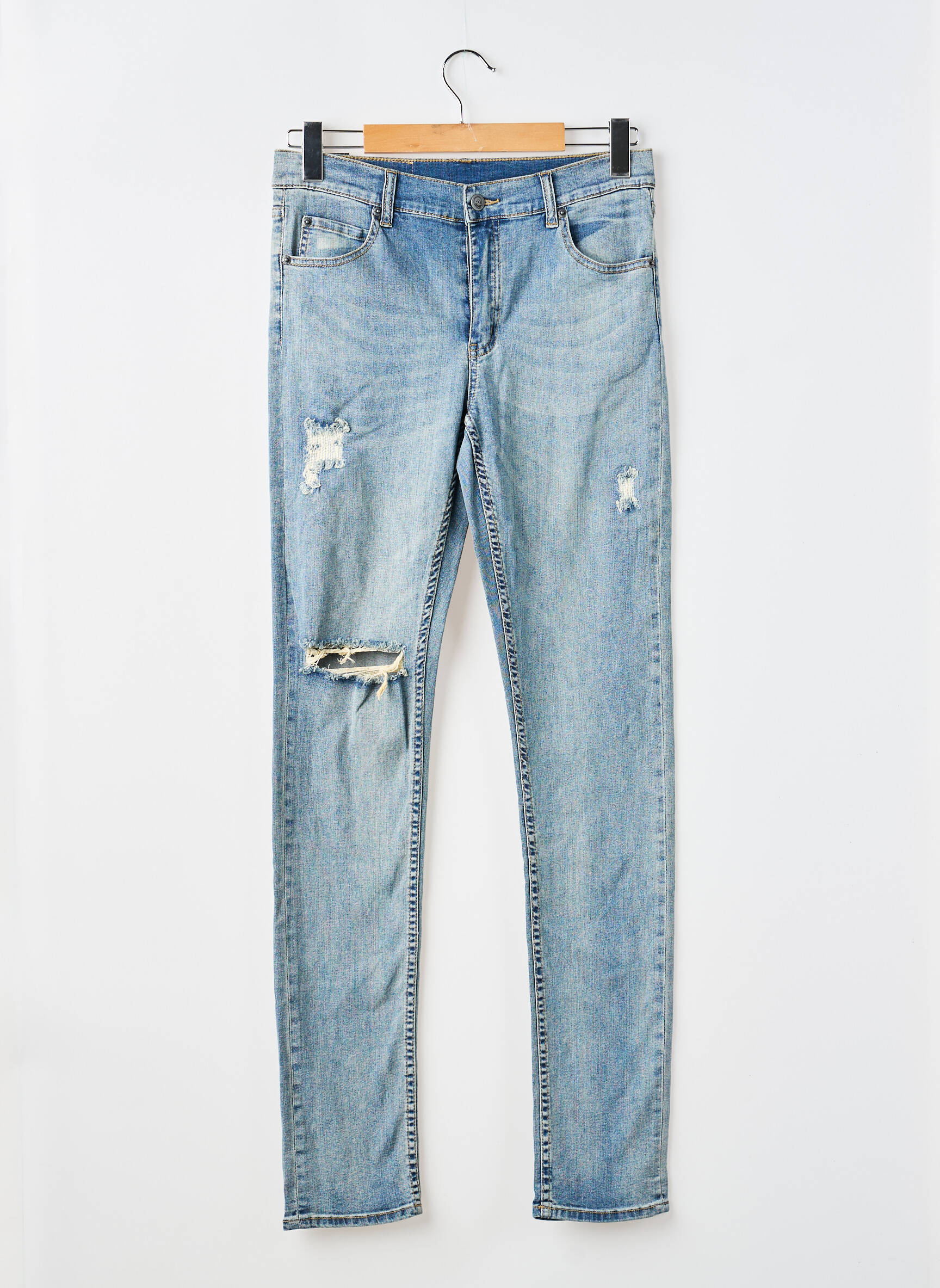 Lieknos džinsai mėlyna CHEAP MONDAY vyras