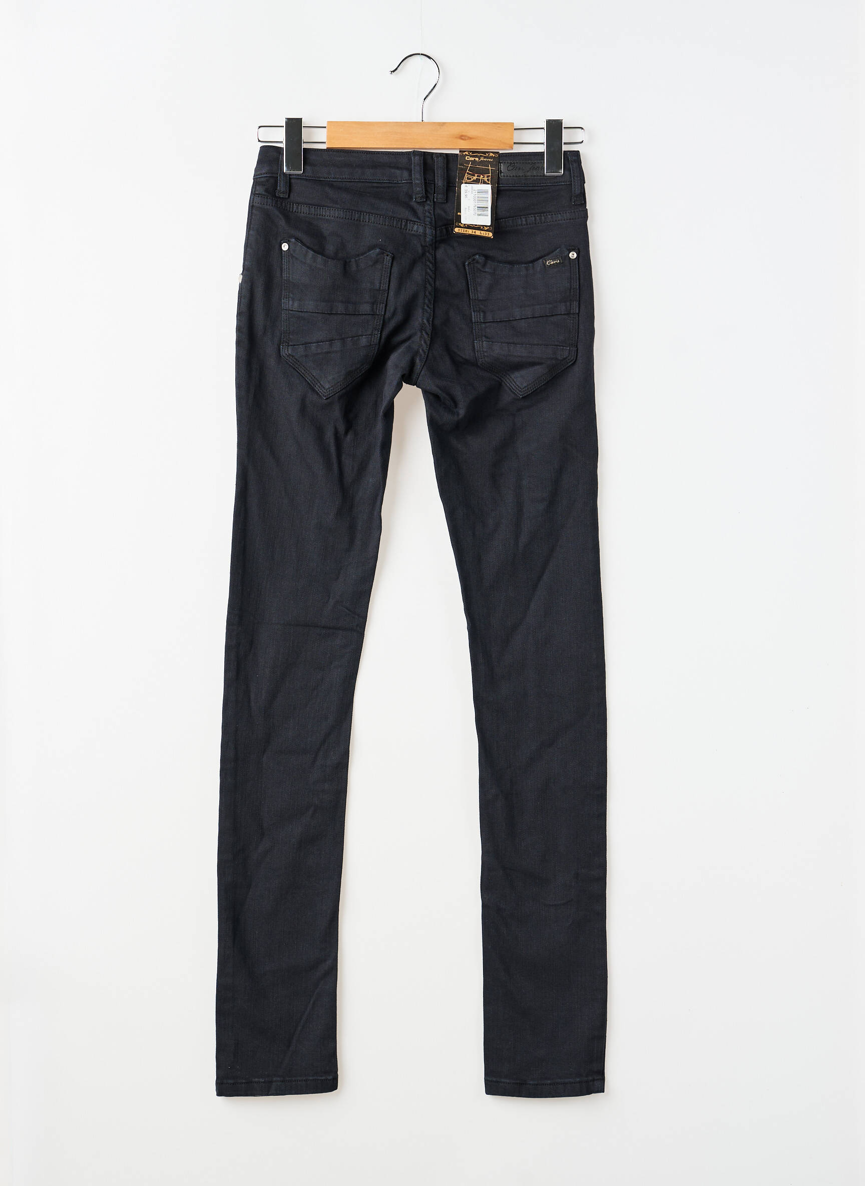 Lieknos džinsai juodas CARS JEANS moteris