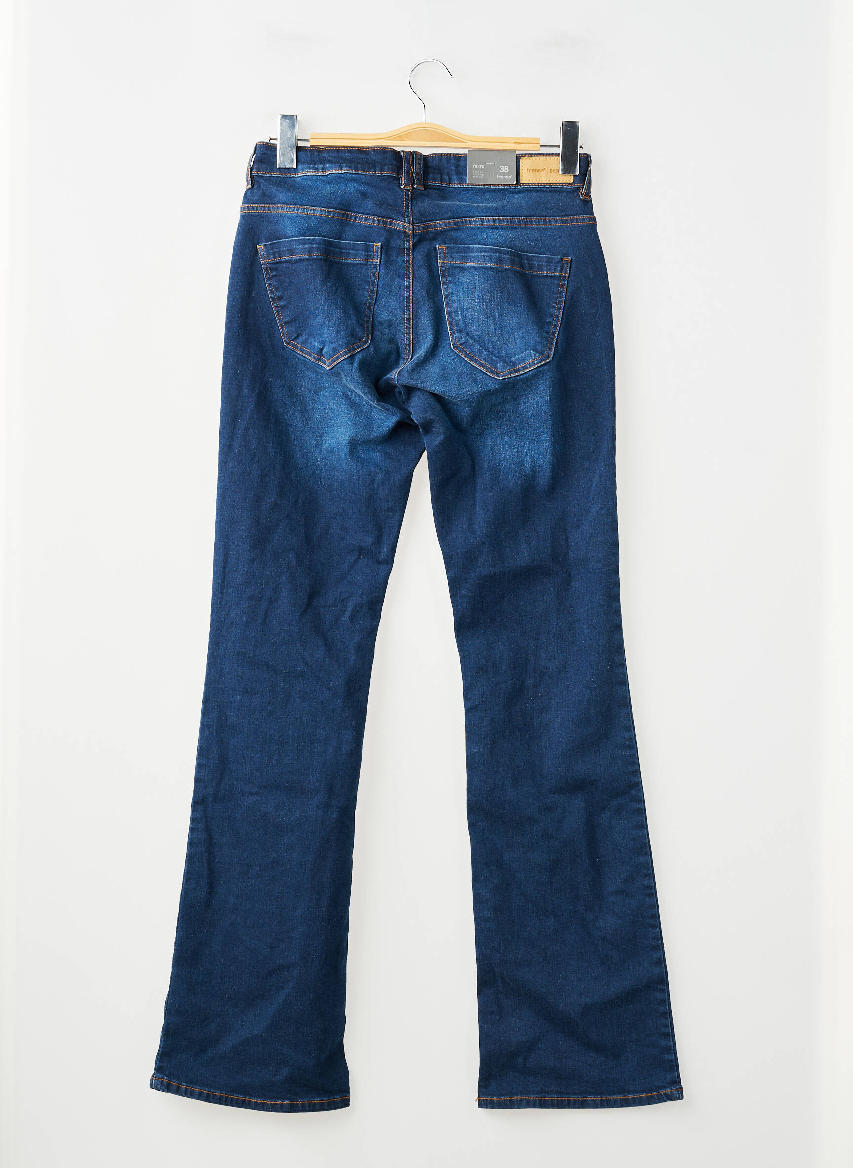Bootcut džinsai mėlyna FRANSA moteris
