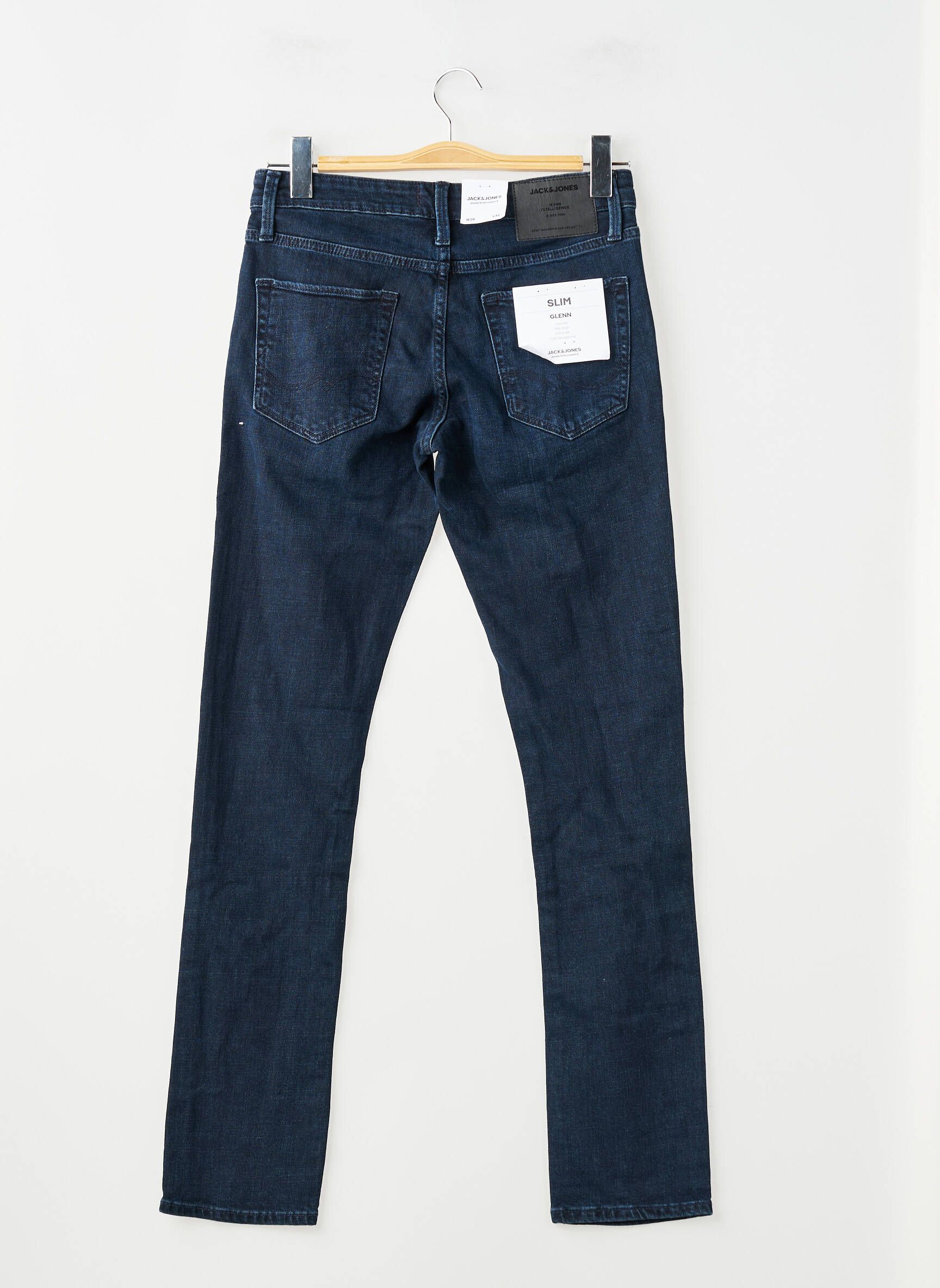 Lieknos džinsai mėlyna JACK & JONES vyras