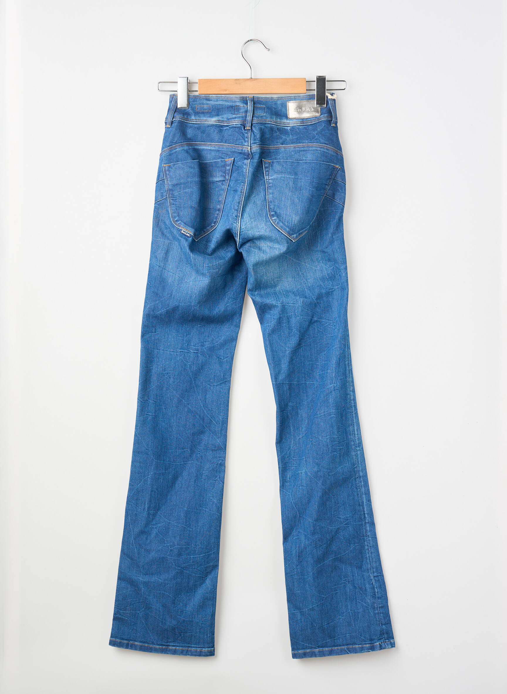 Bootcut džinsai mėlyna SALSA moteris
