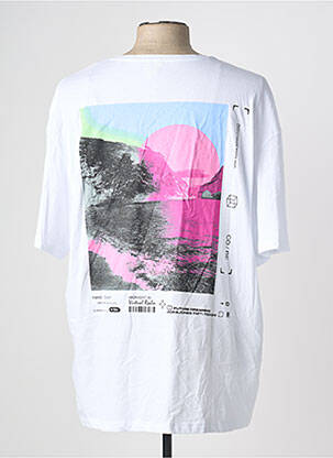 T-marškinys baltas JACK & JONES vyras