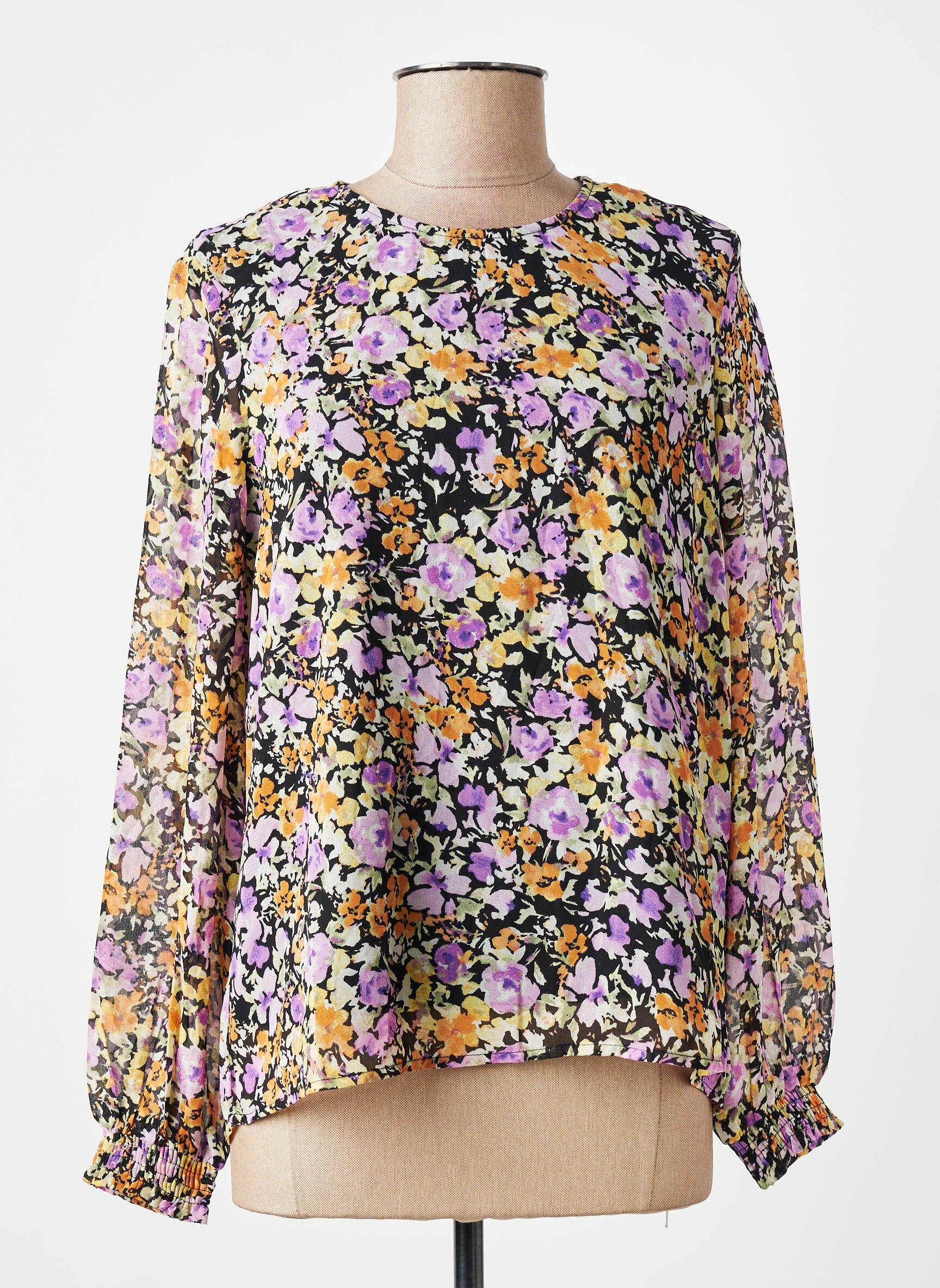 Moteriškas marškinys juodas VERO MODA moteris