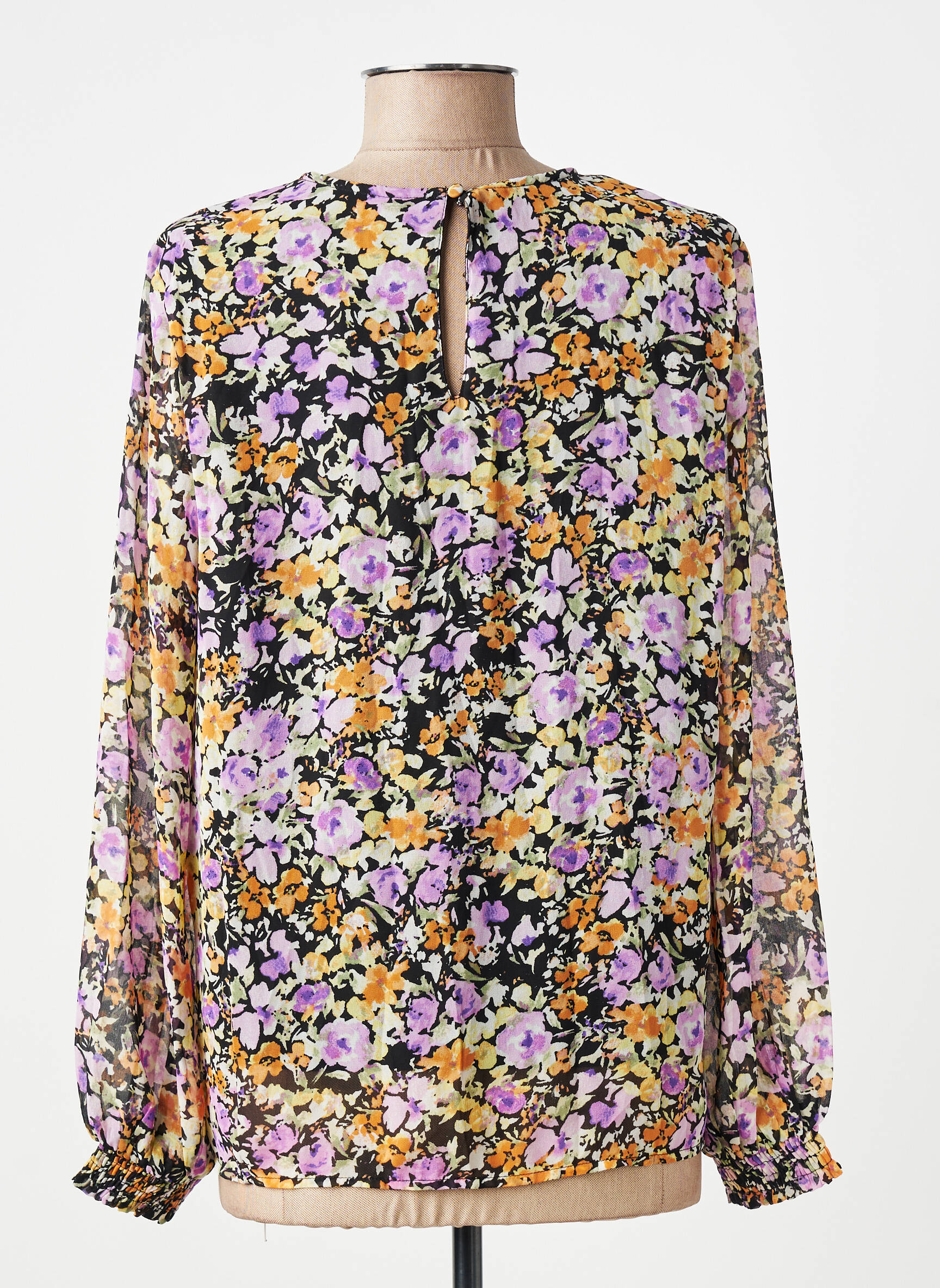 Moteriškas marškinys juodas VERO MODA moteris