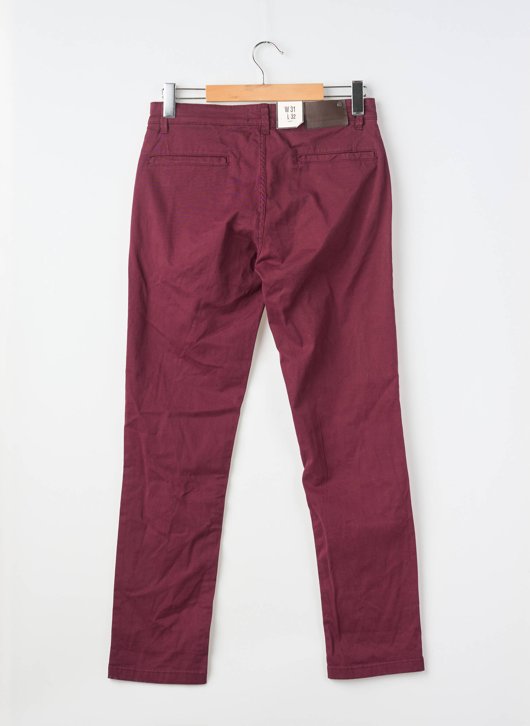 Chino kelnė raudona SHINE vyras