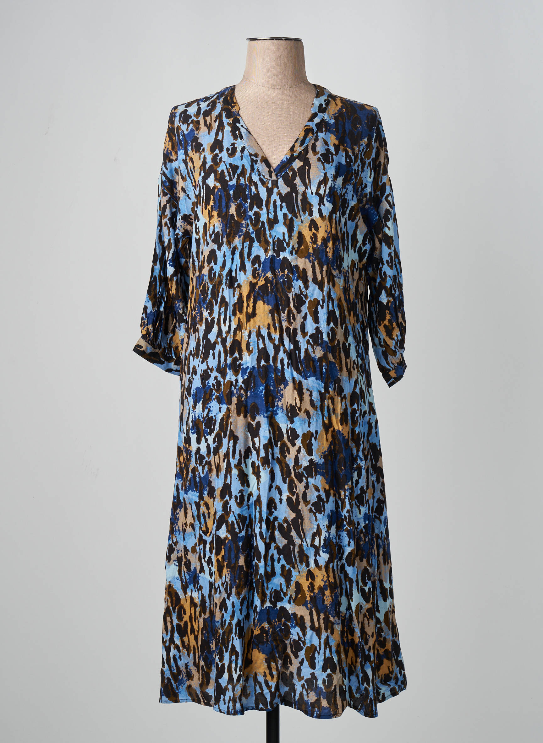 Pusilgių suknelė mėlyna VERO MODA moteris