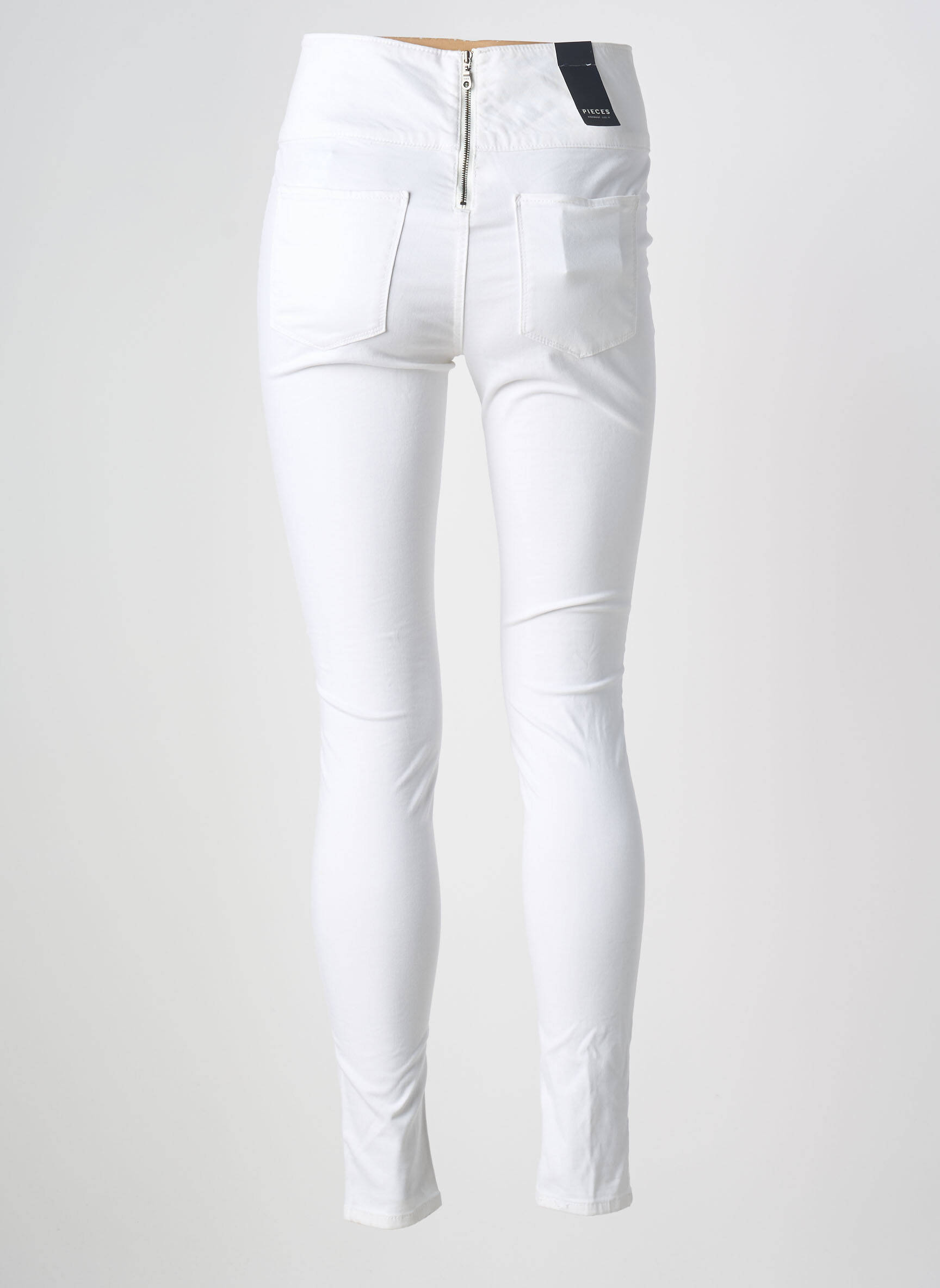 Jegging baltas PIECES moteris