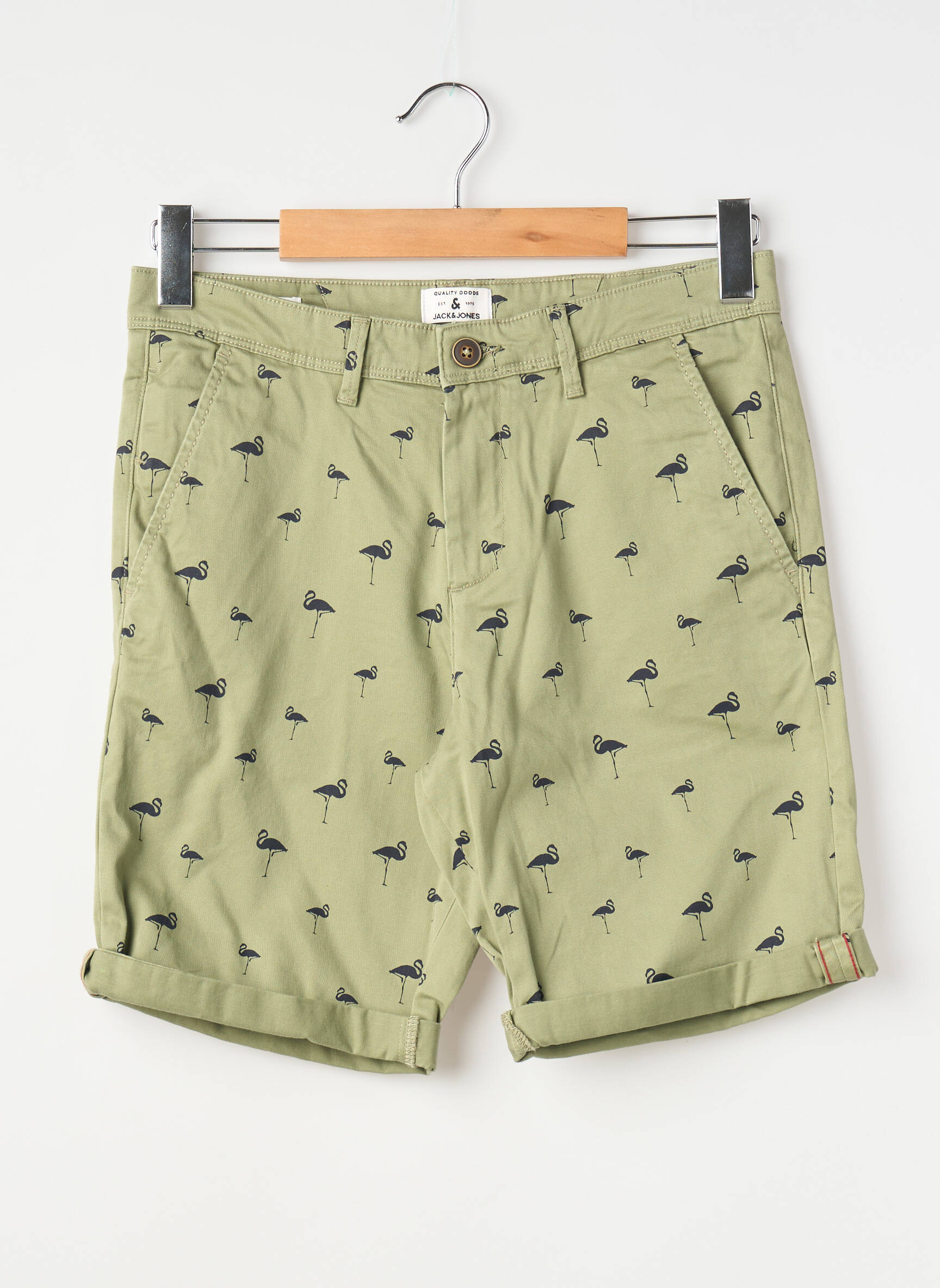 Šortas žalias JACK & JONES vyras