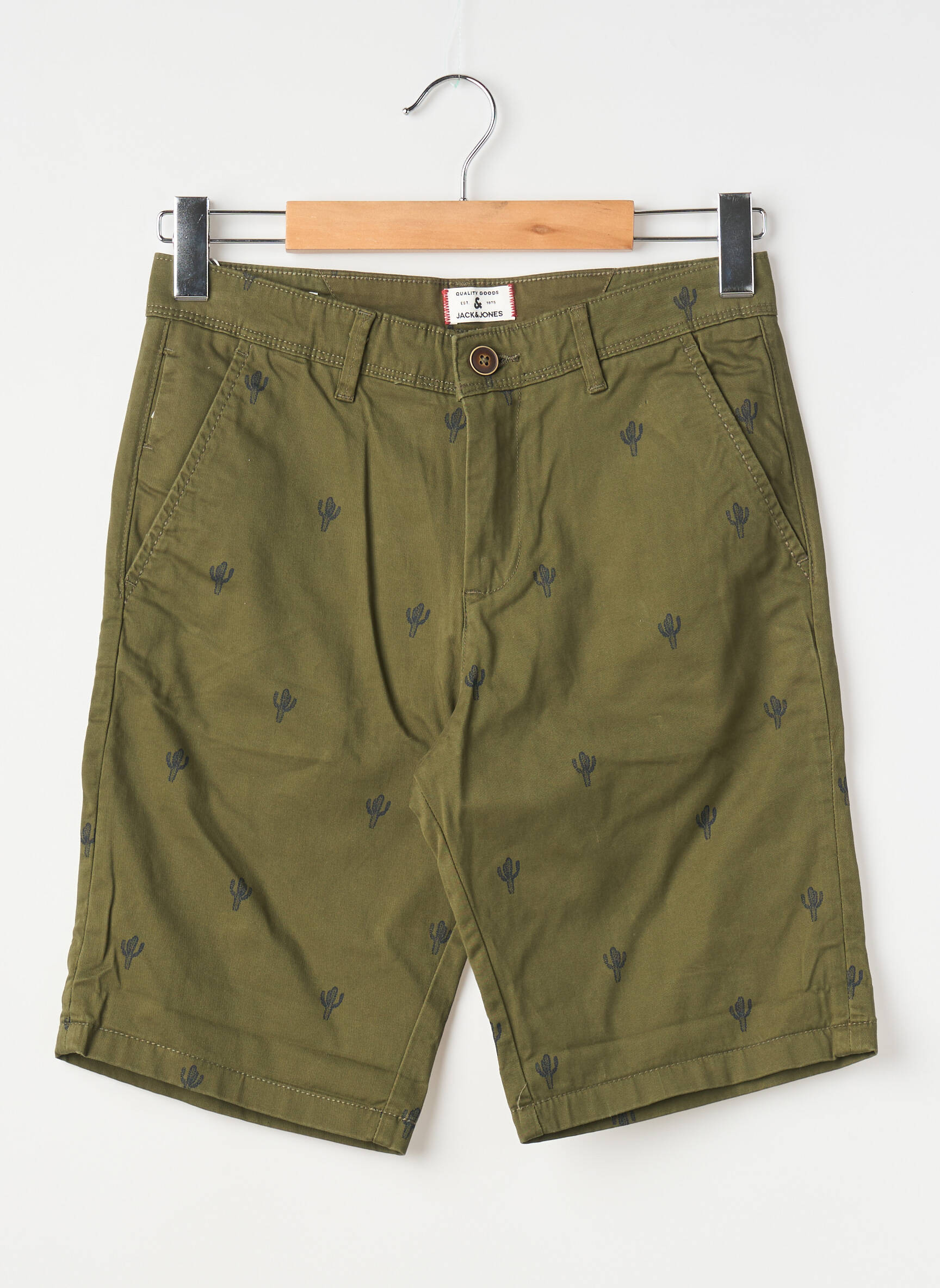 Bermudas žalias JACK & JONES vyras