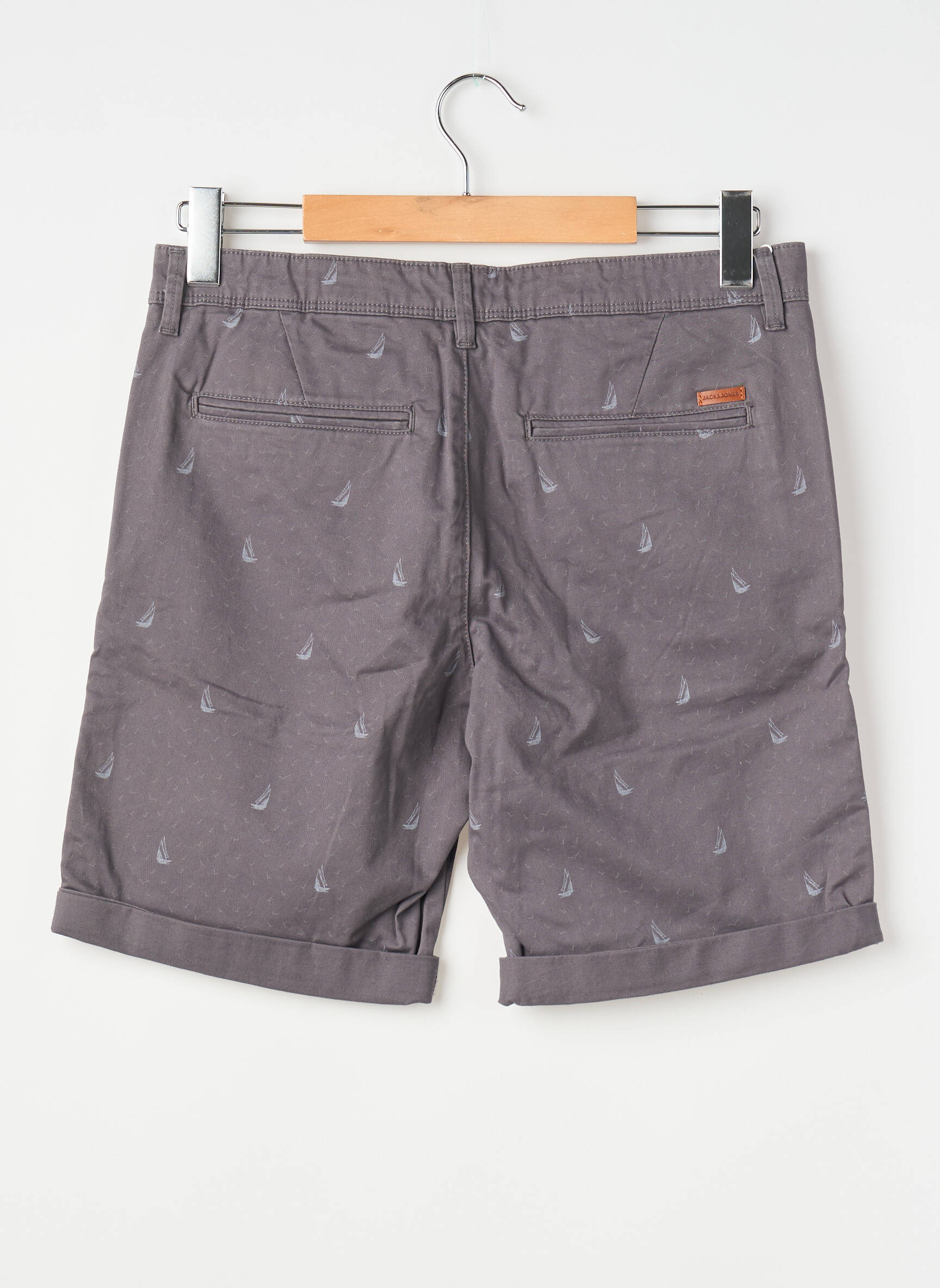 Bermudas pilka JACK & JONES vyras