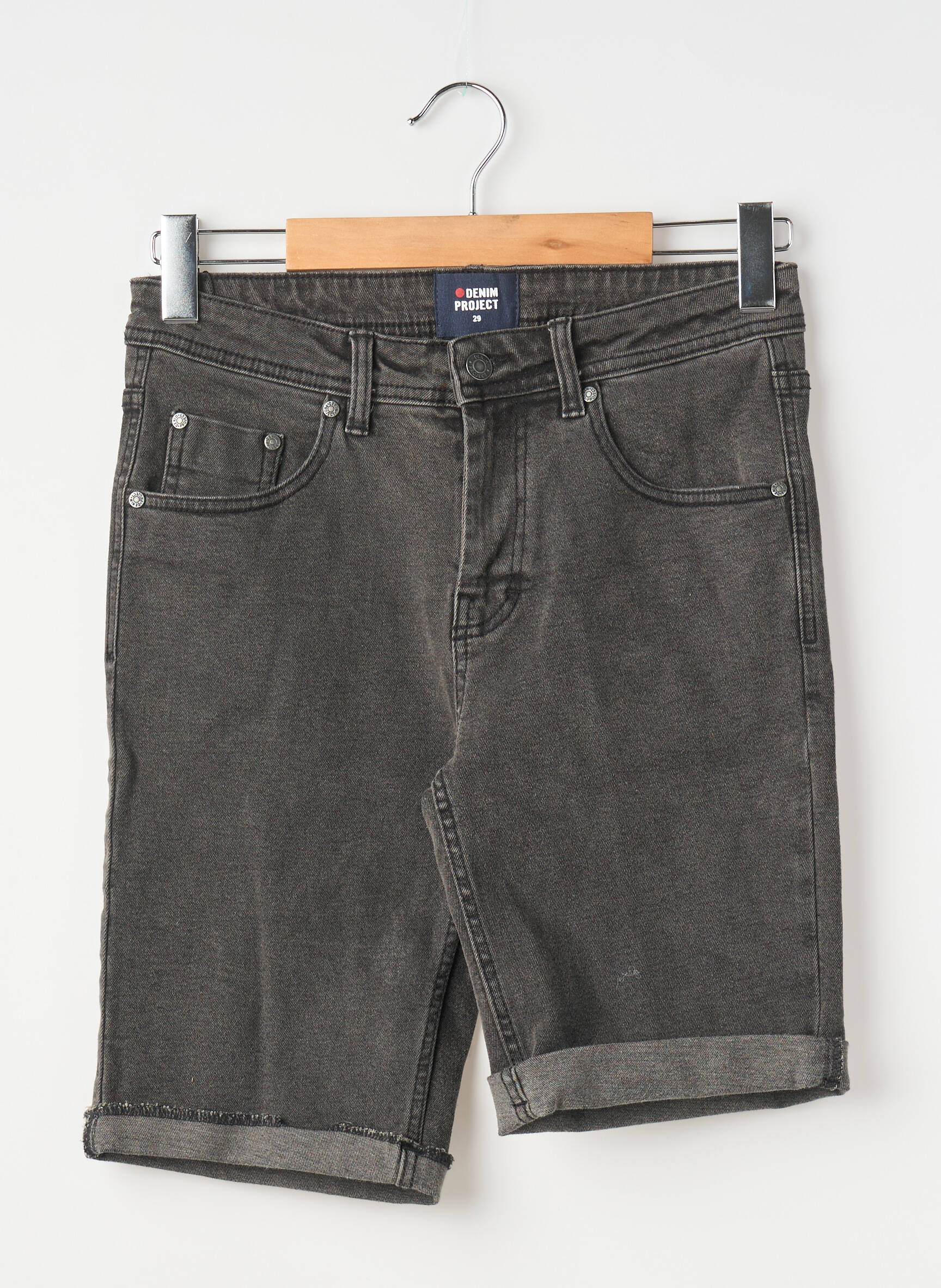Šortas pilka DENIM PROJECT vyras