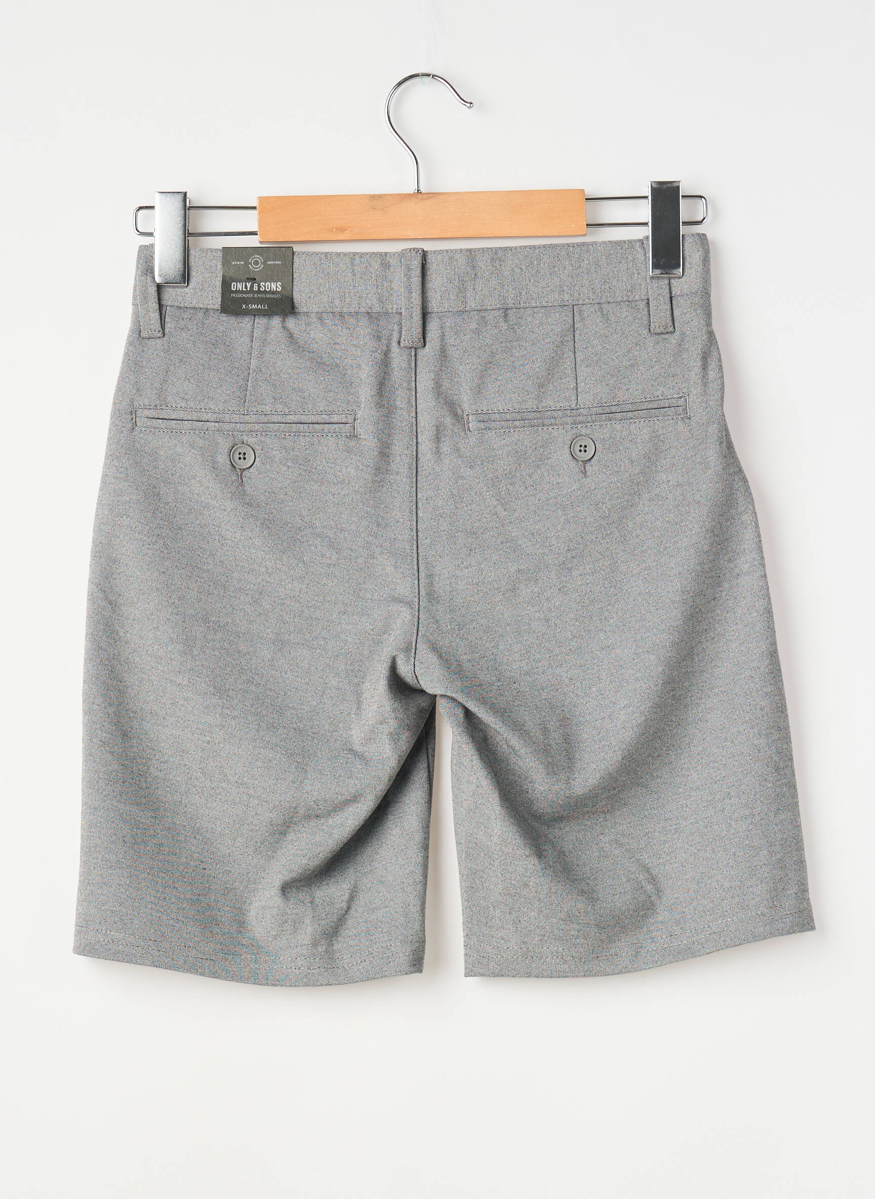 Šortas pilka ONLY&SONS vyras