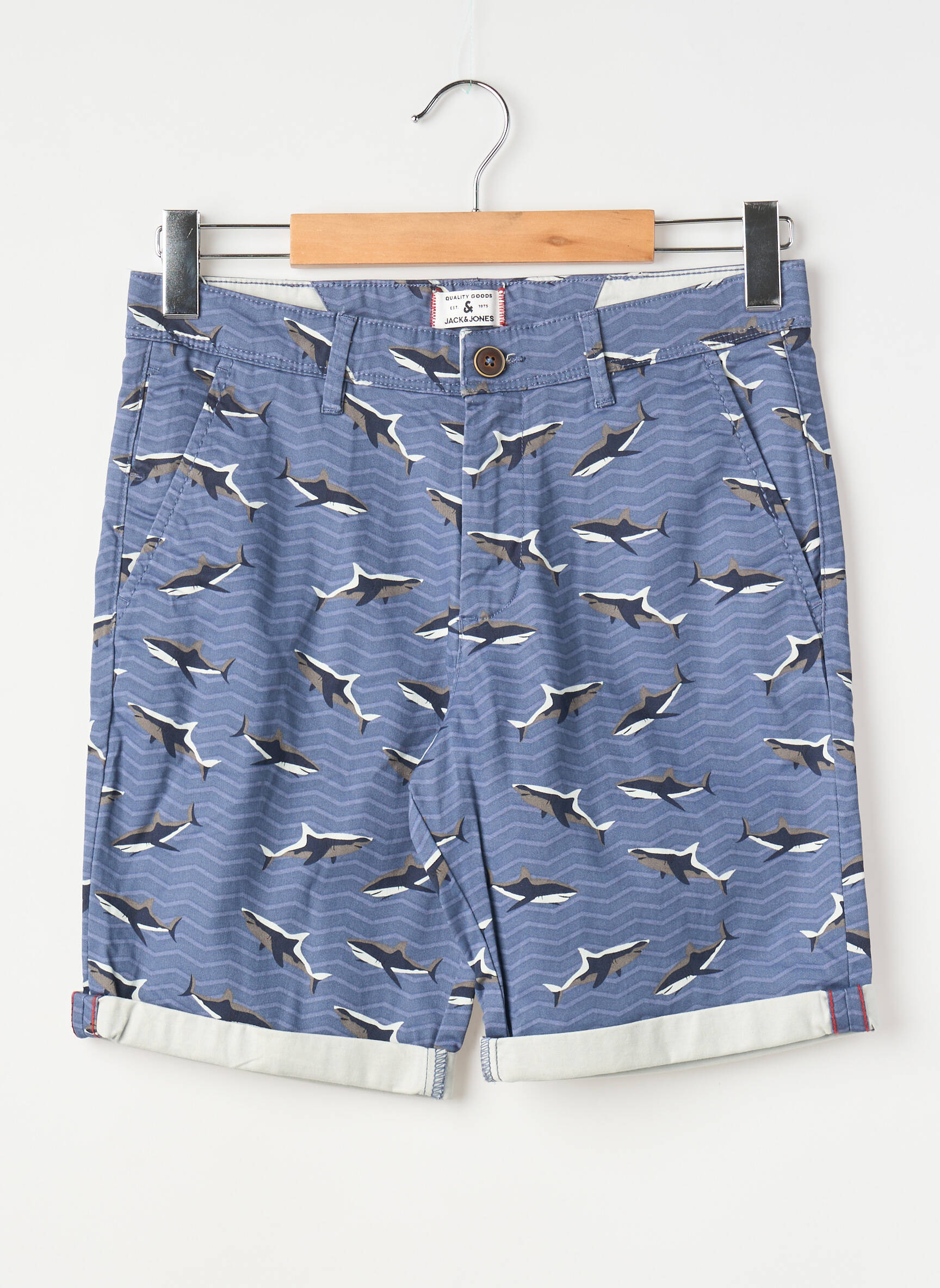 Bermudas mėlyna JACK & JONES vyras