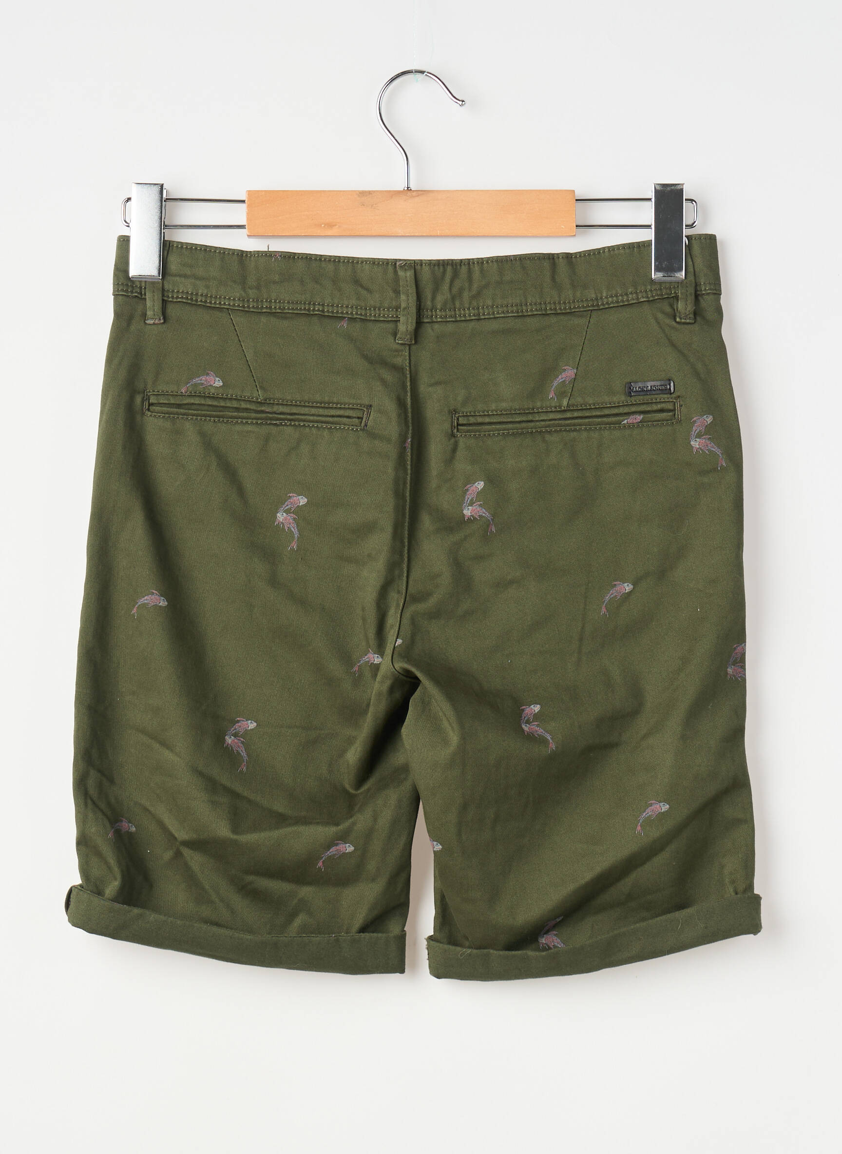 Bermudas žalias JACK & JONES vyras