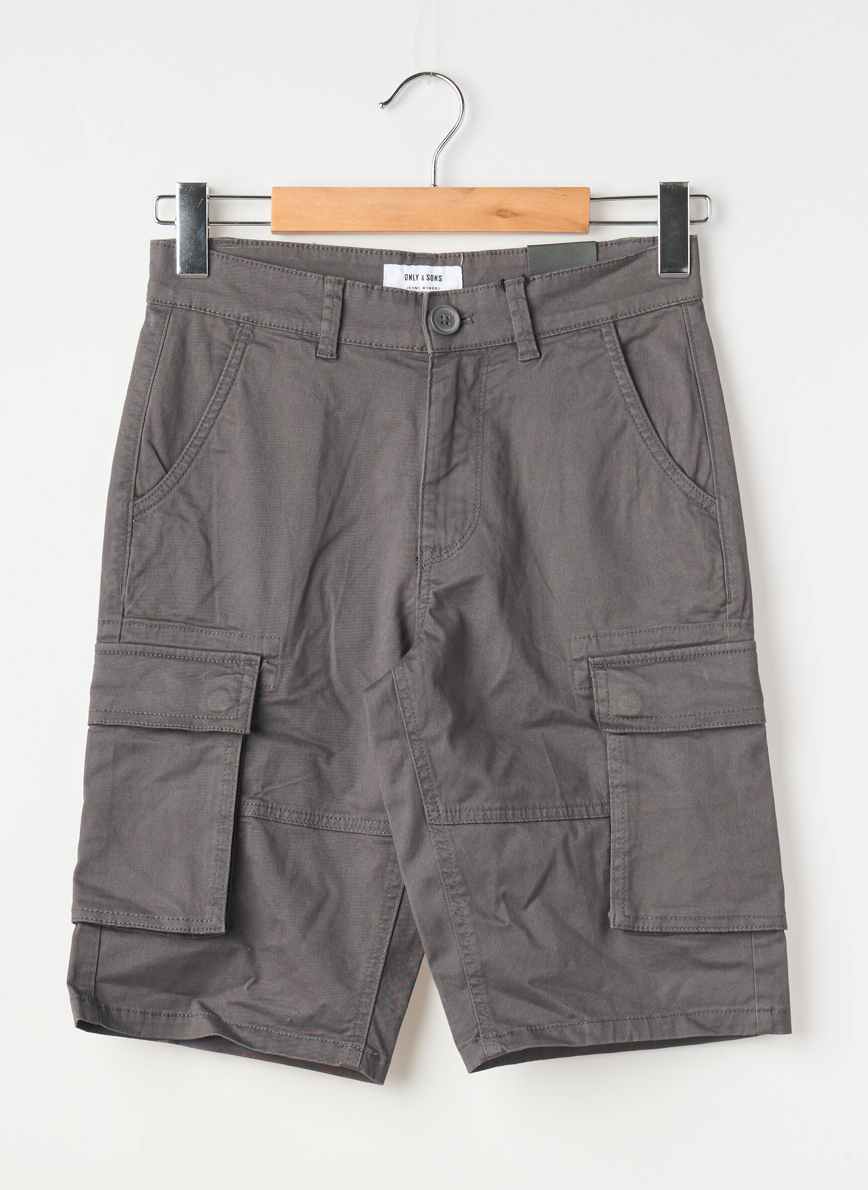 Bermudas pilka ONLY&SONS vyras