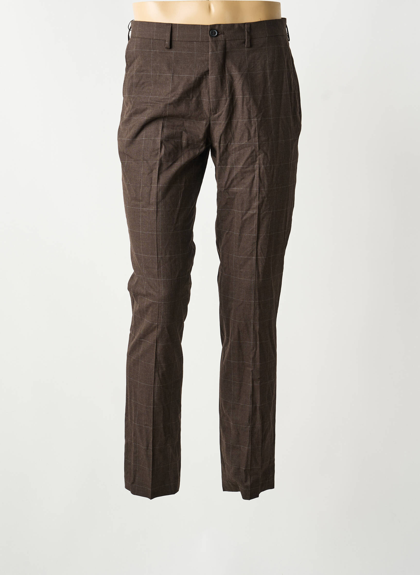 Tiesi kelnė rudas JACK & JONES vyras