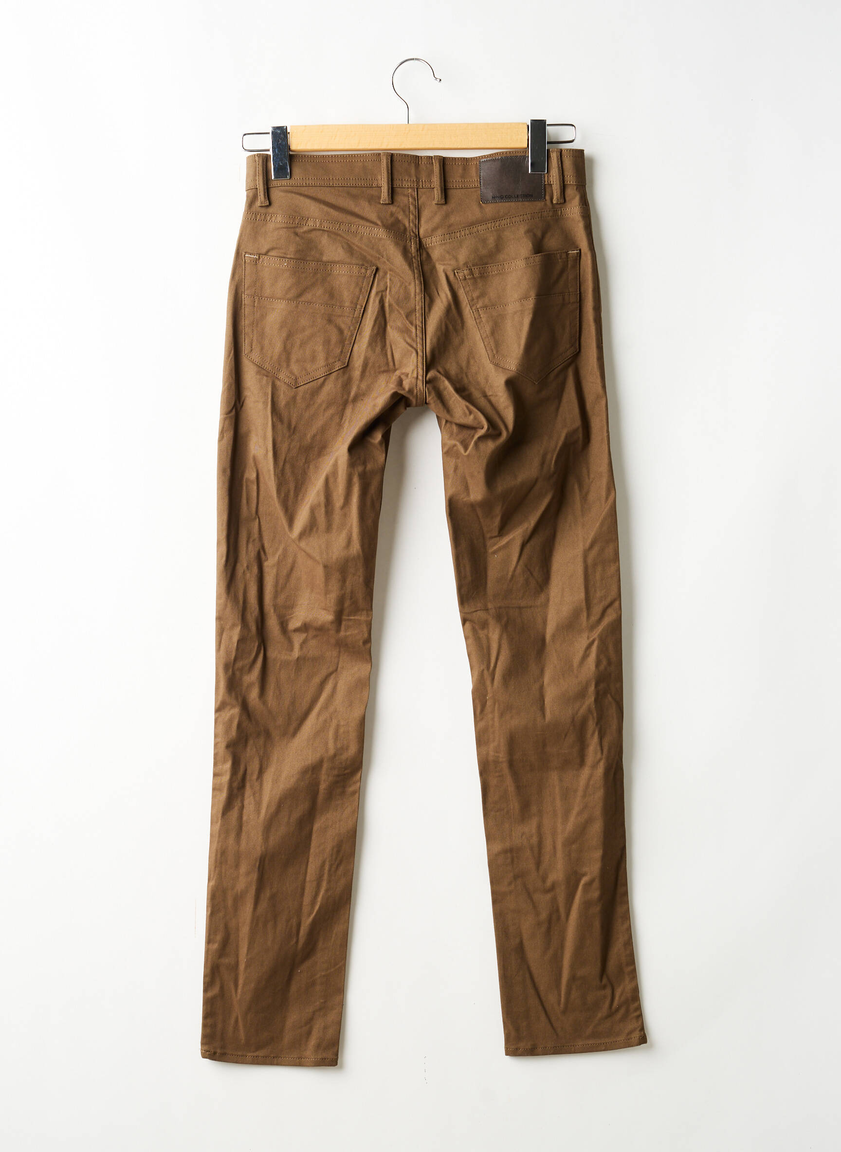Chino kelnė rudas MANGO vyras