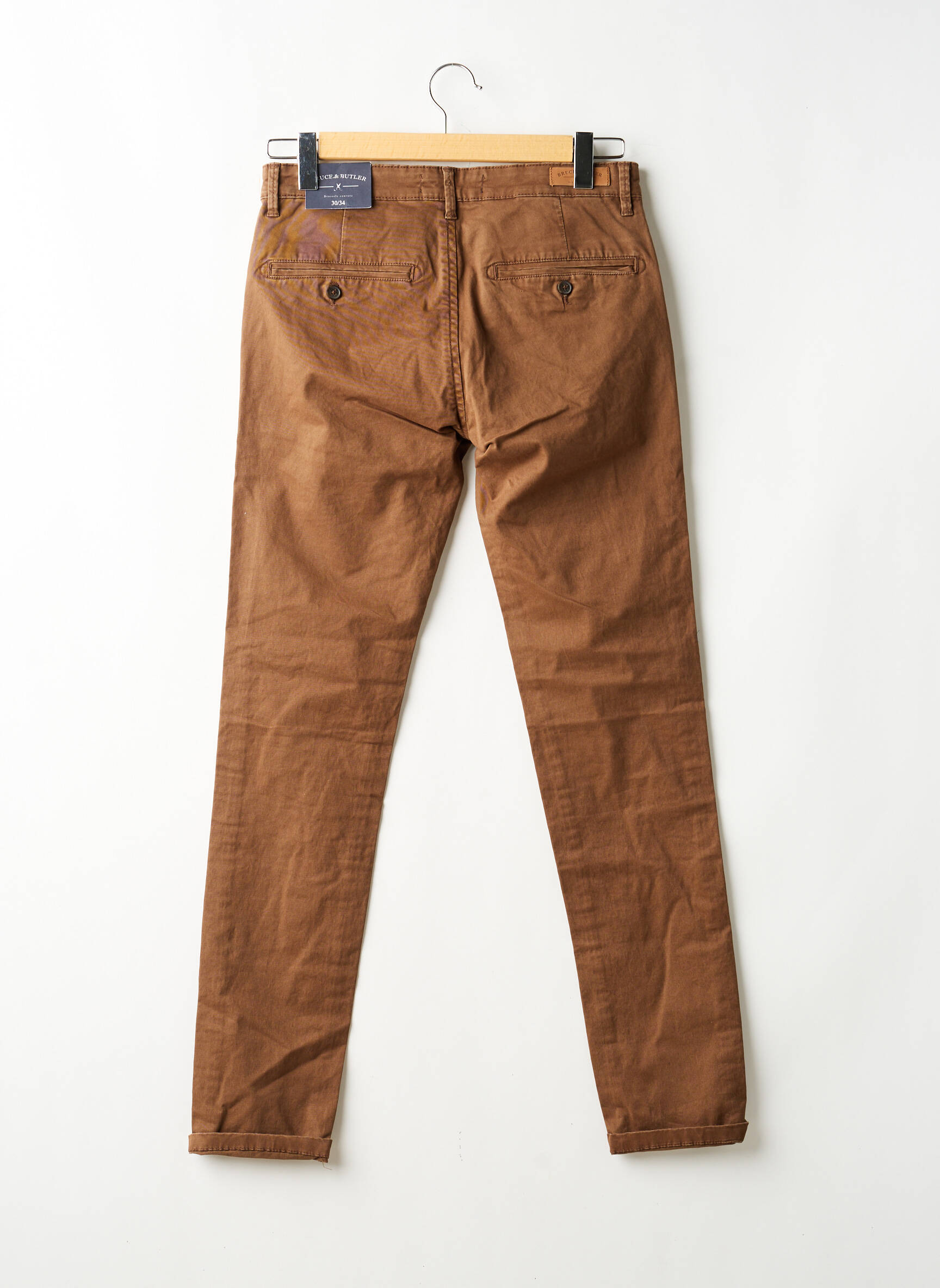 Chino kelnė rudas BRUCE & BUTLER  vyras