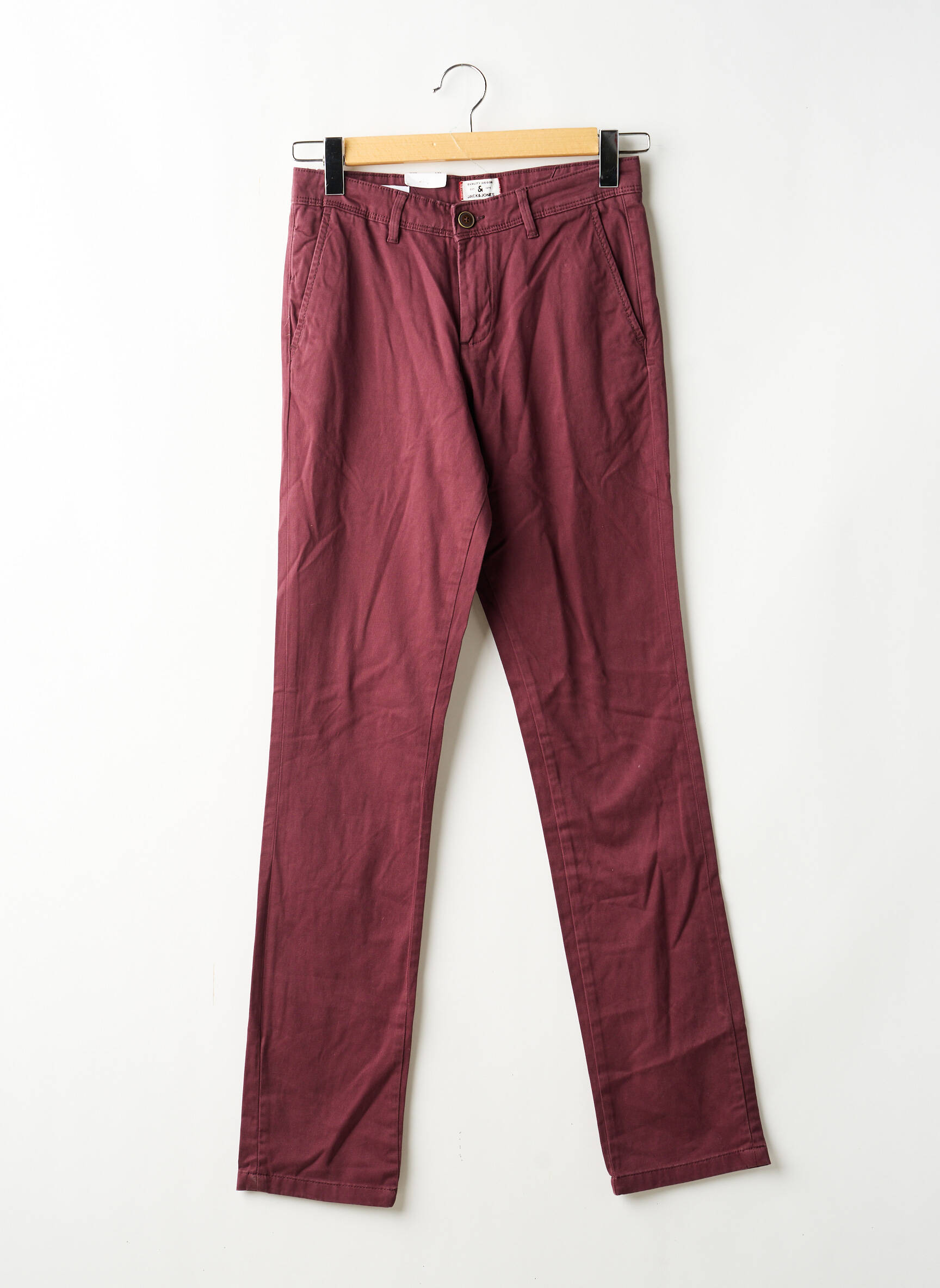 Chino kelnė raudona JACK & JONES vyras