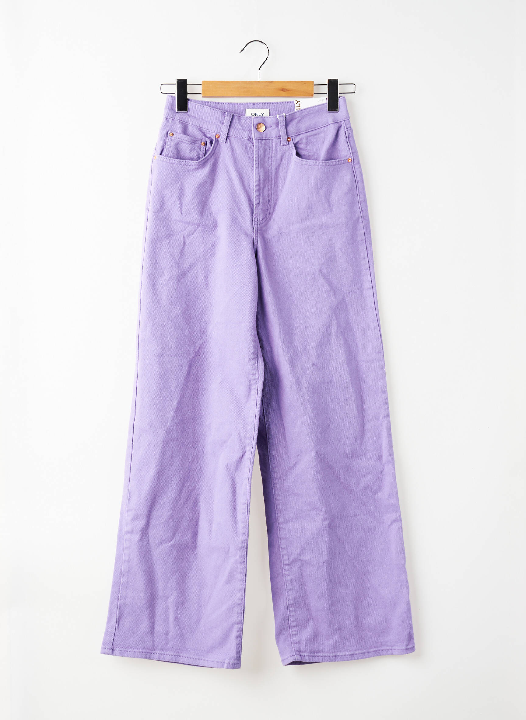 Tiesi kelnė violetinis ONLY moteris