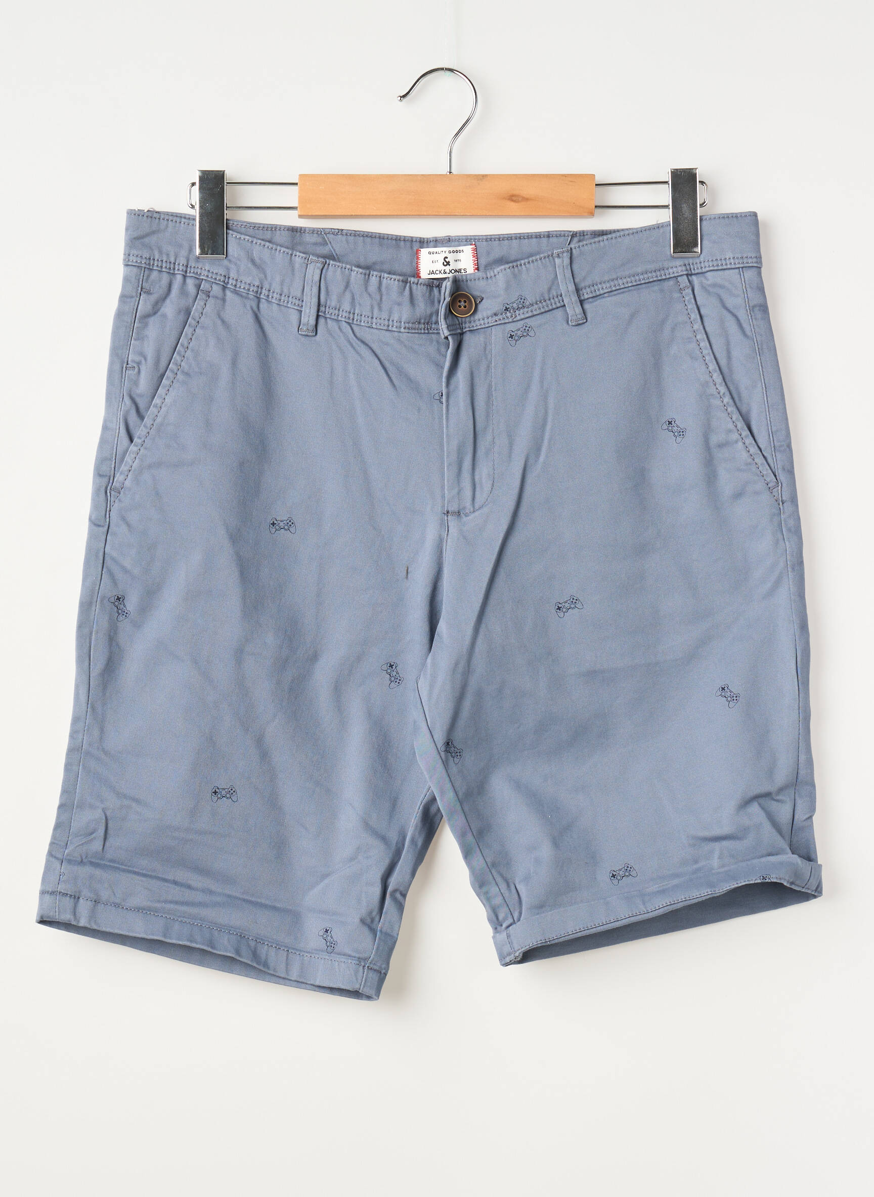 Bermudas pilka JACK & JONES vyras