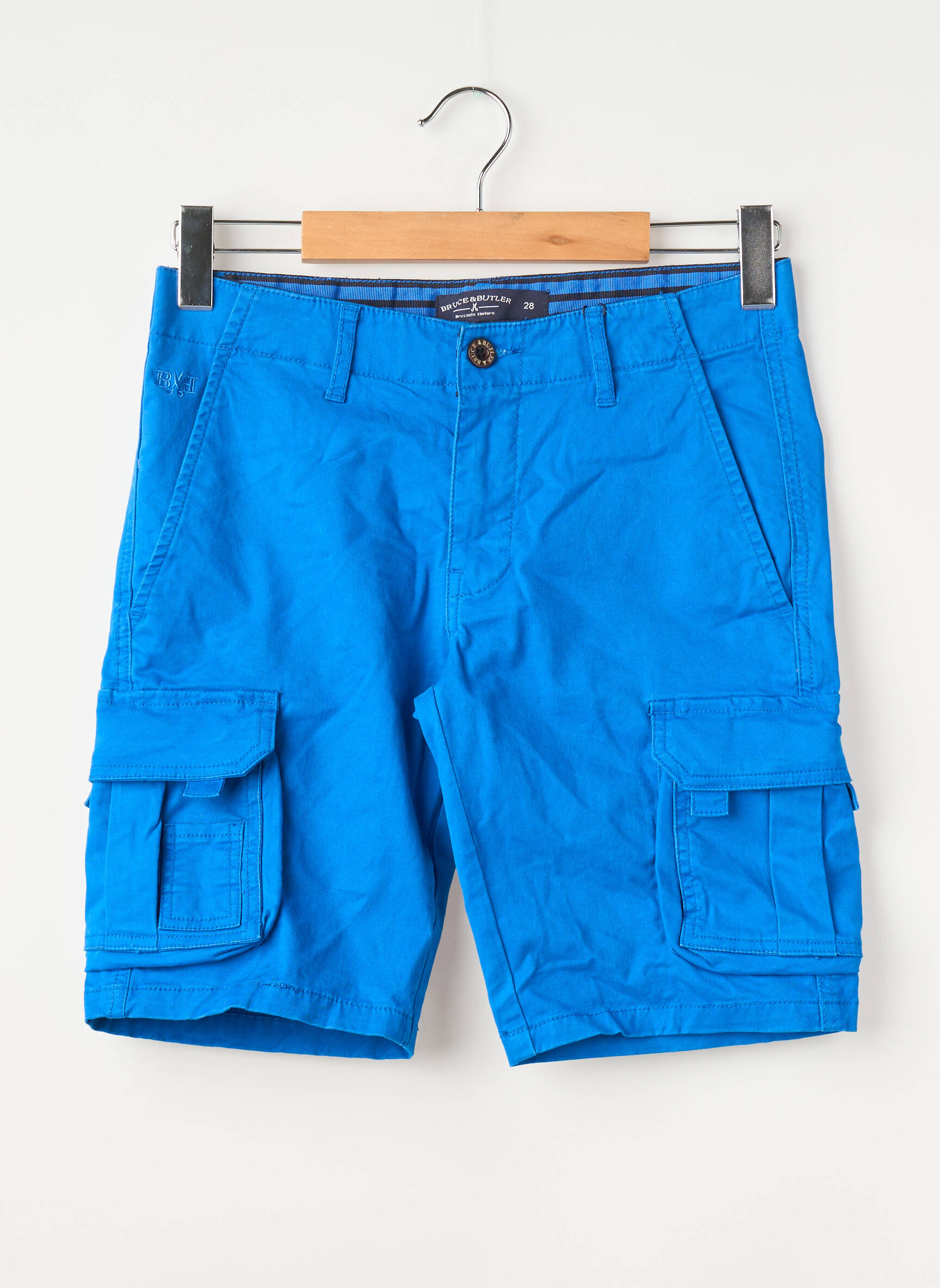 Bermudas mėlyna BRUCE & BUTLER  vyras