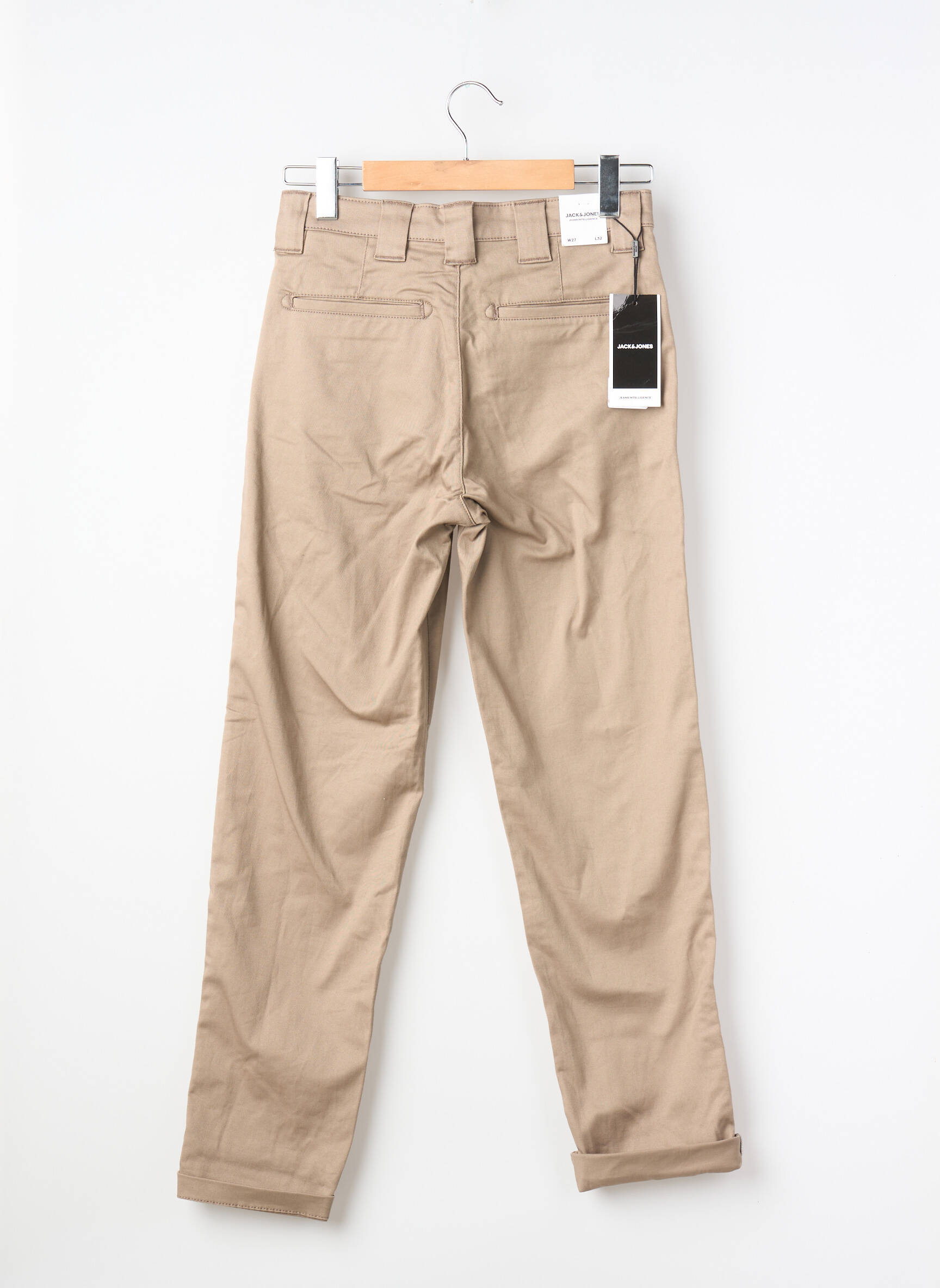 Tiesi kelnė rudas JACK & JONES vyras