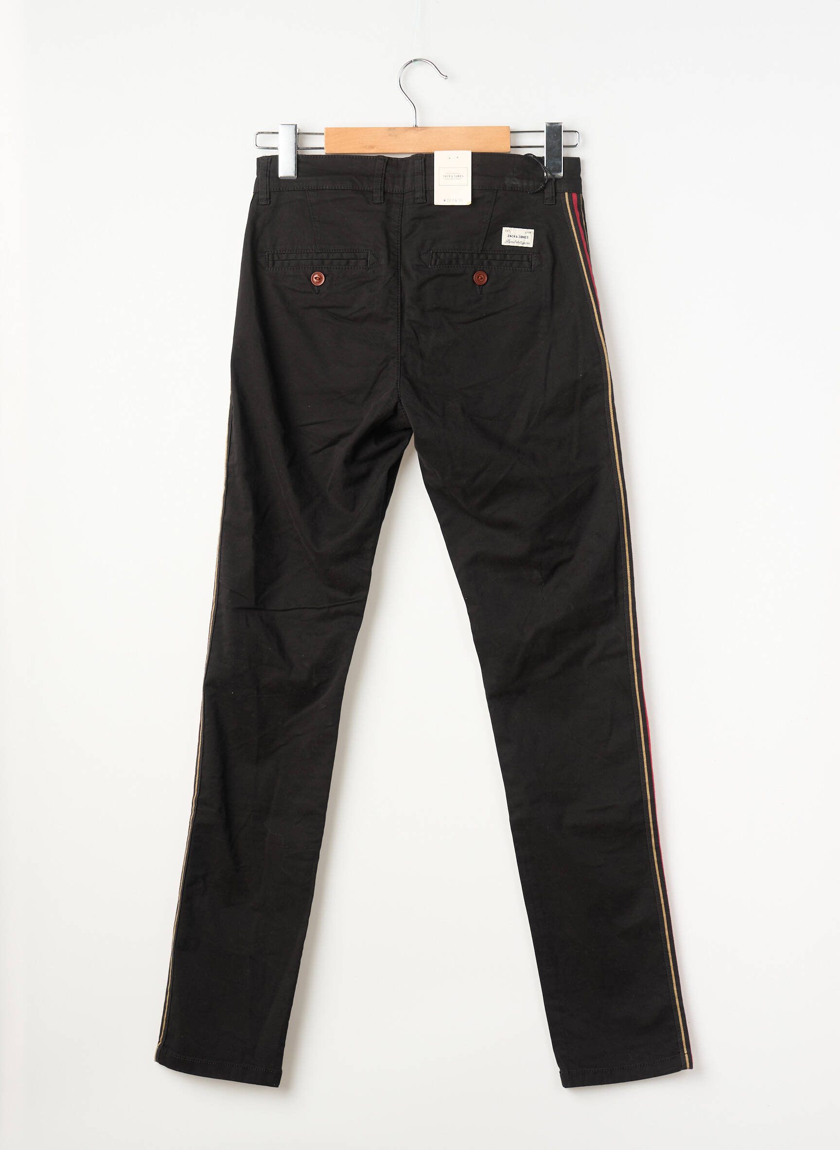 Chino kelnė juodas JACK & JONES vyras