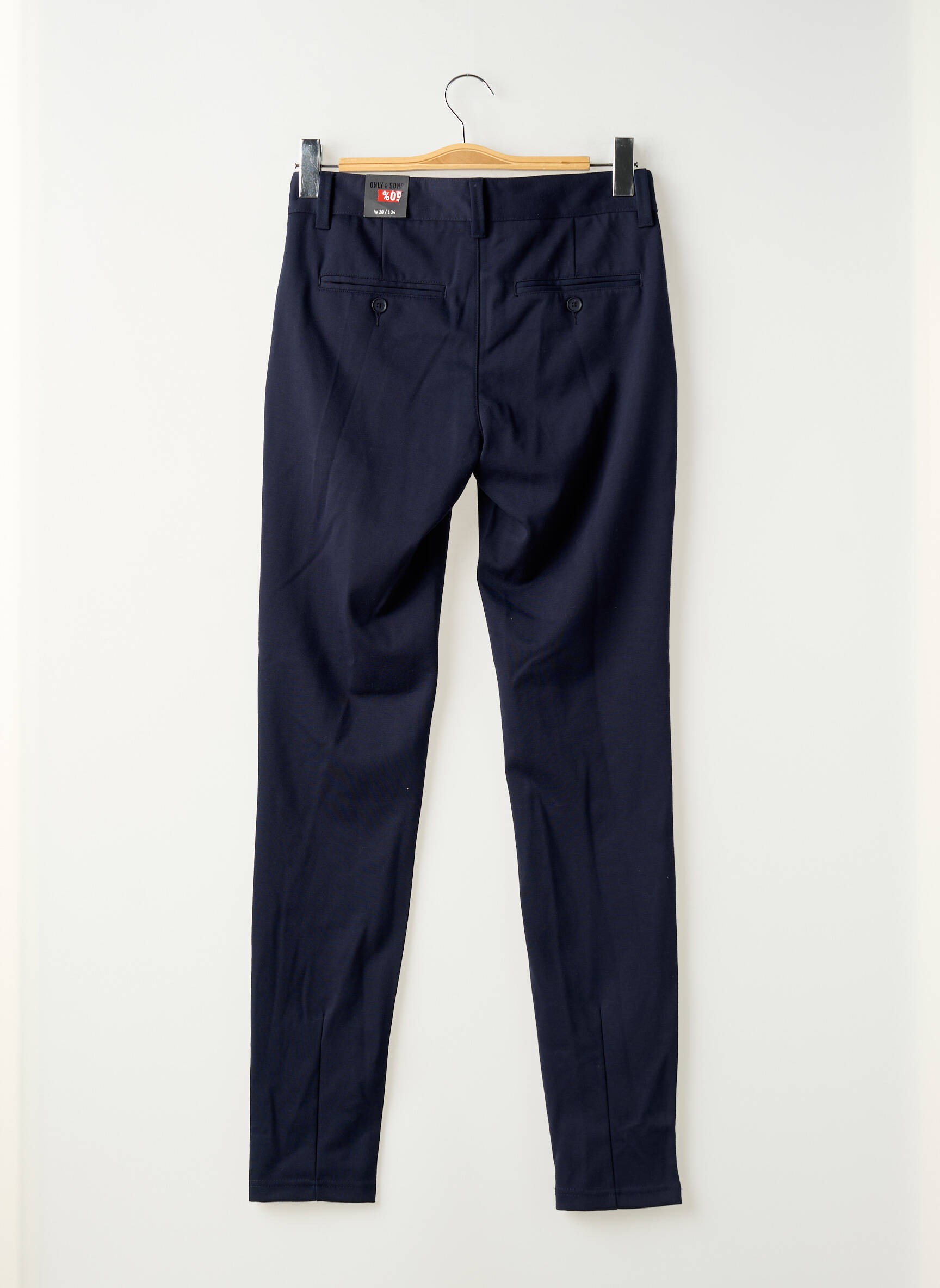 Tiesi kelnė mėlyna ONLY&SONS vyras