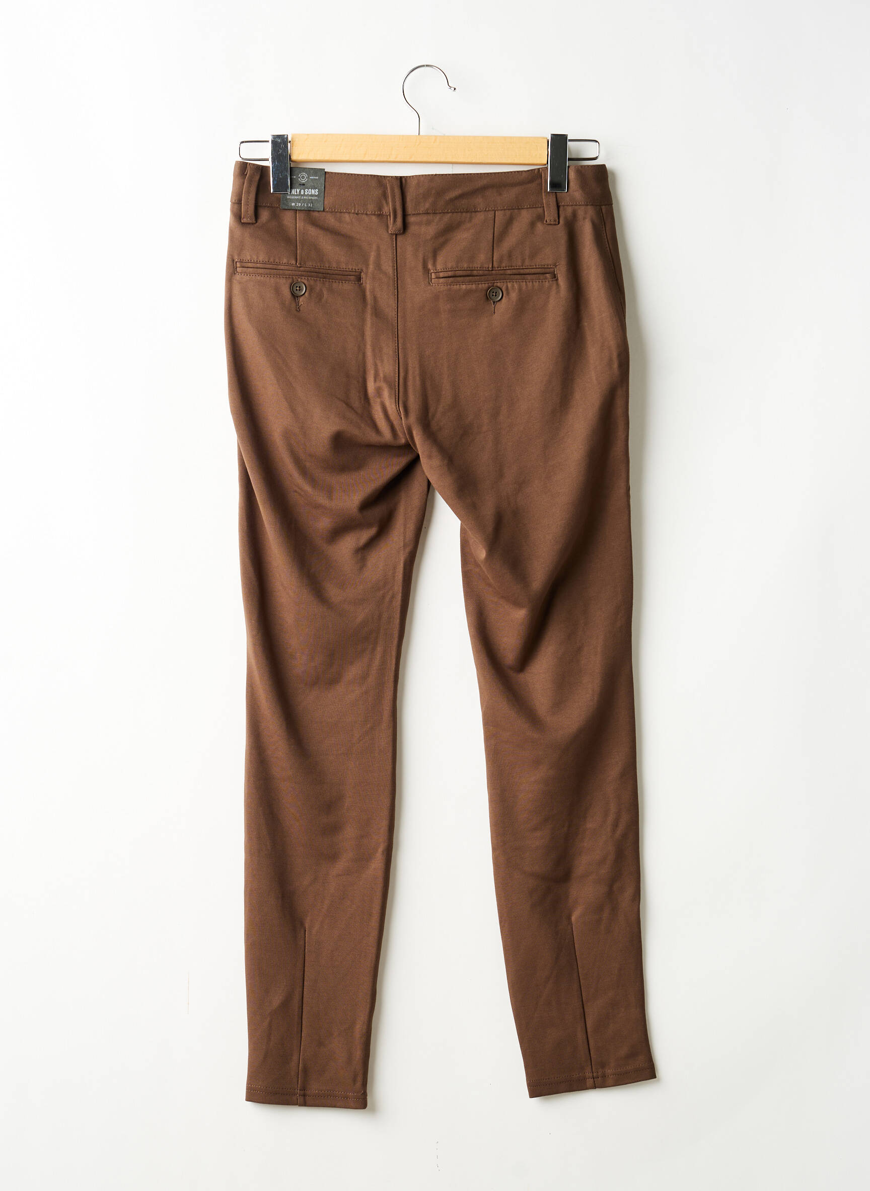 Tiesi kelnė rudas ONLY&SONS vyras
