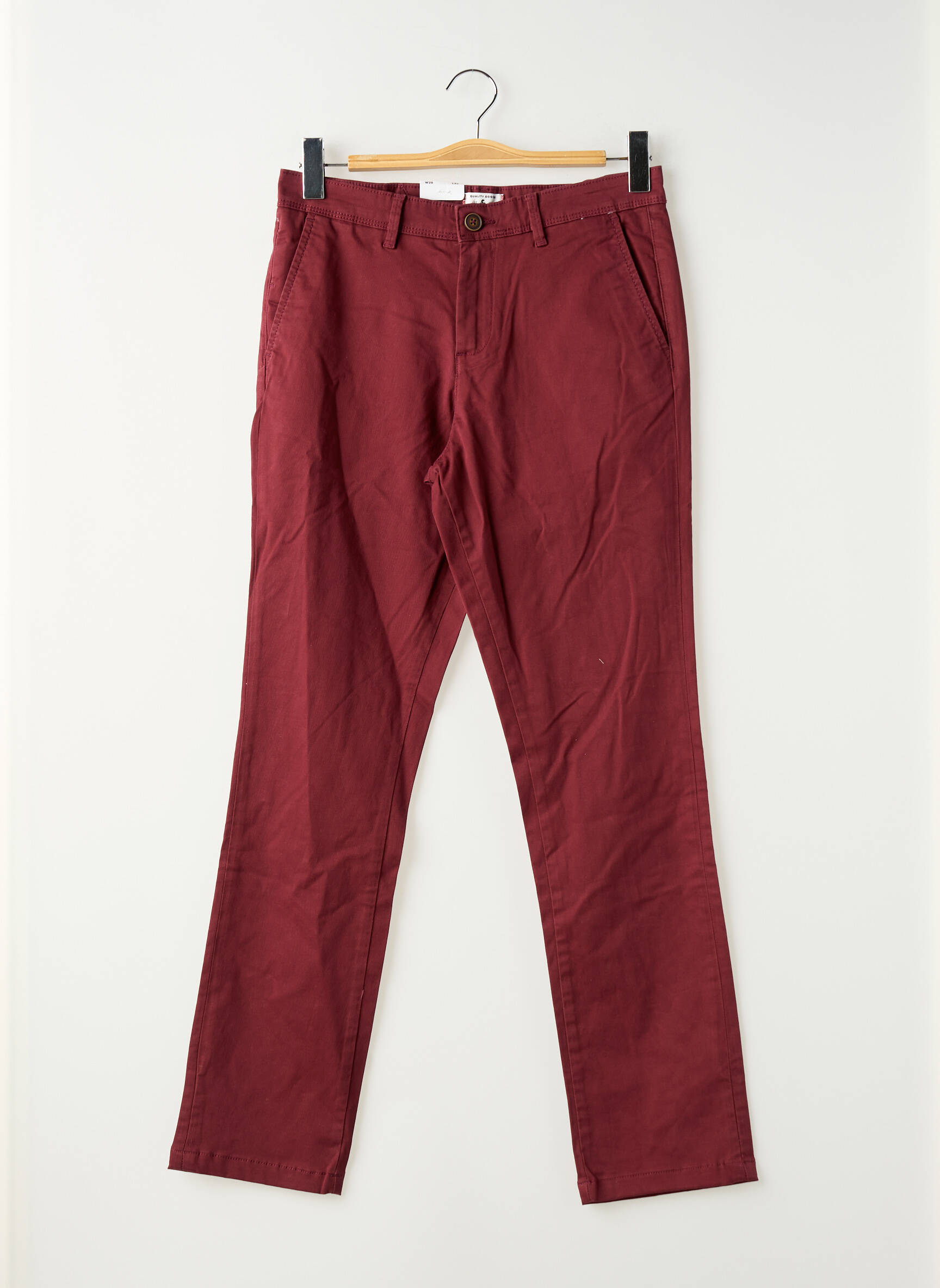 Chino kelnė raudona JACK & JONES vyras