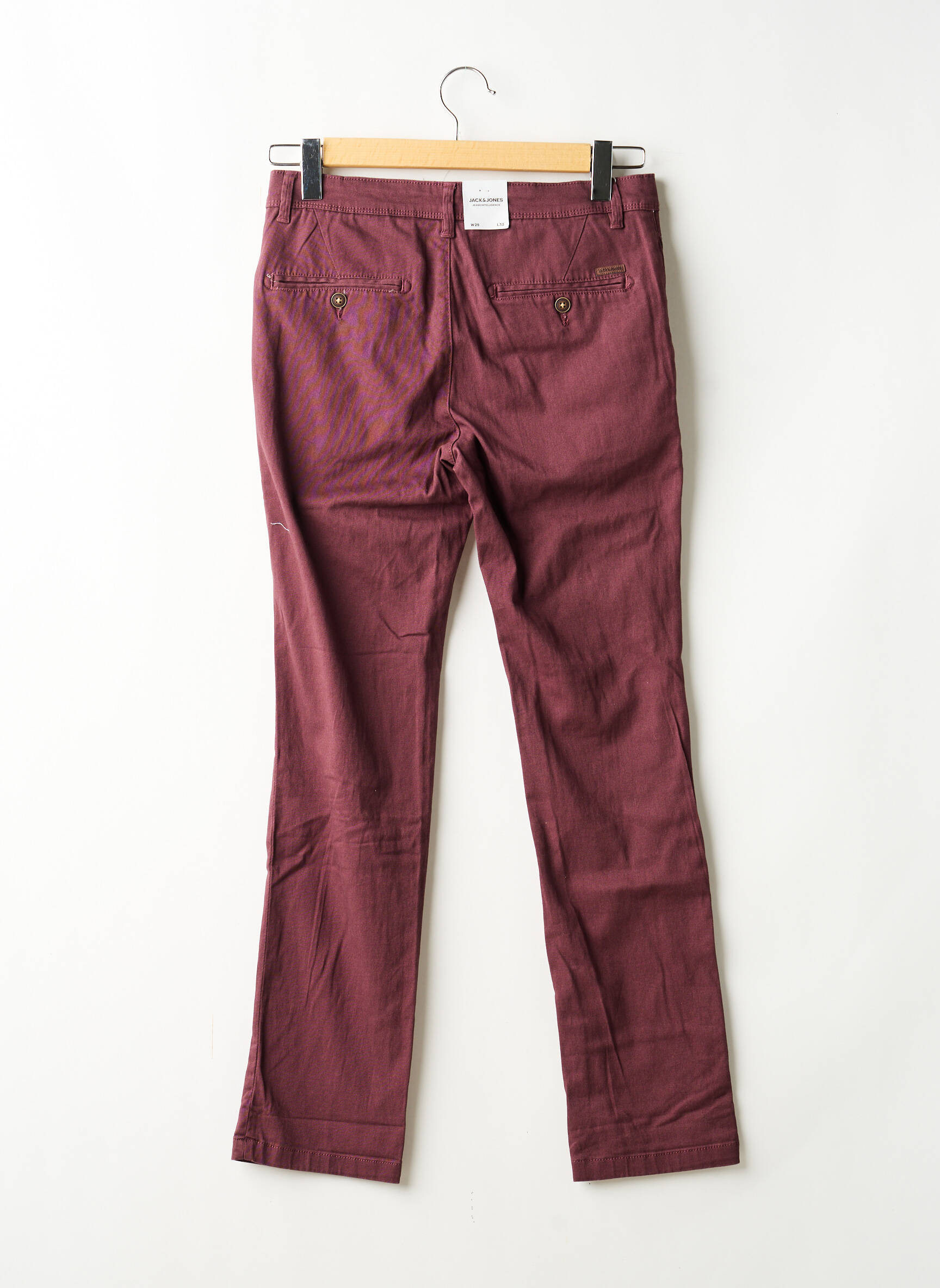 Chino kelnė raudona JACK & JONES vyras