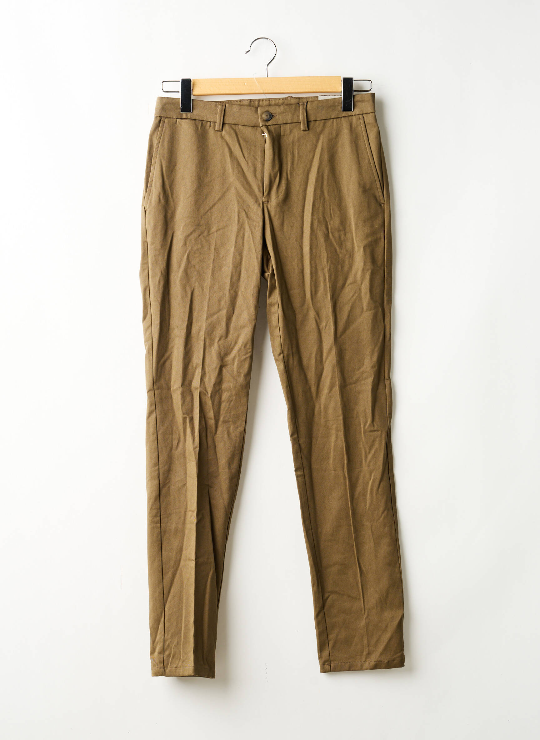 Chino kelnė rudas MANGO vyras