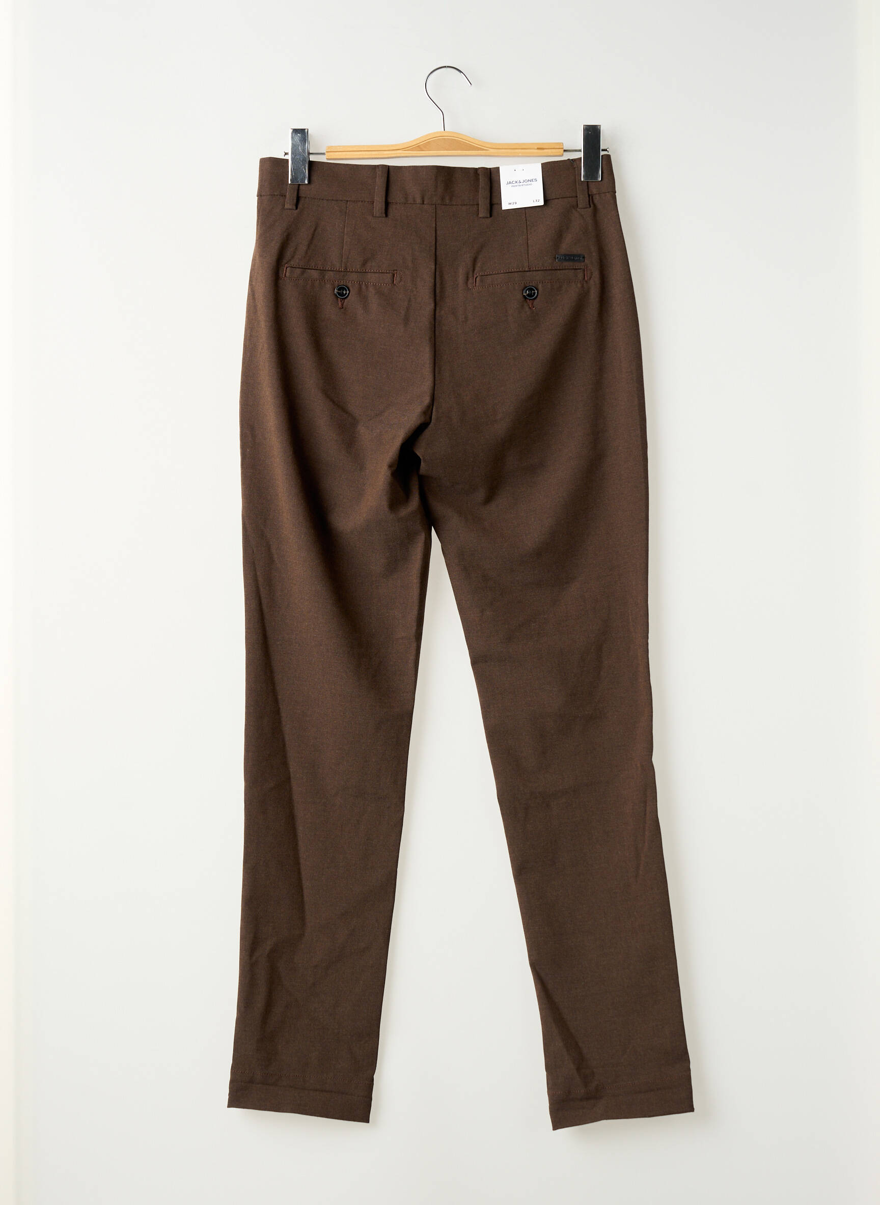Tiesi kelnė rudas JACK & JONES vyras
