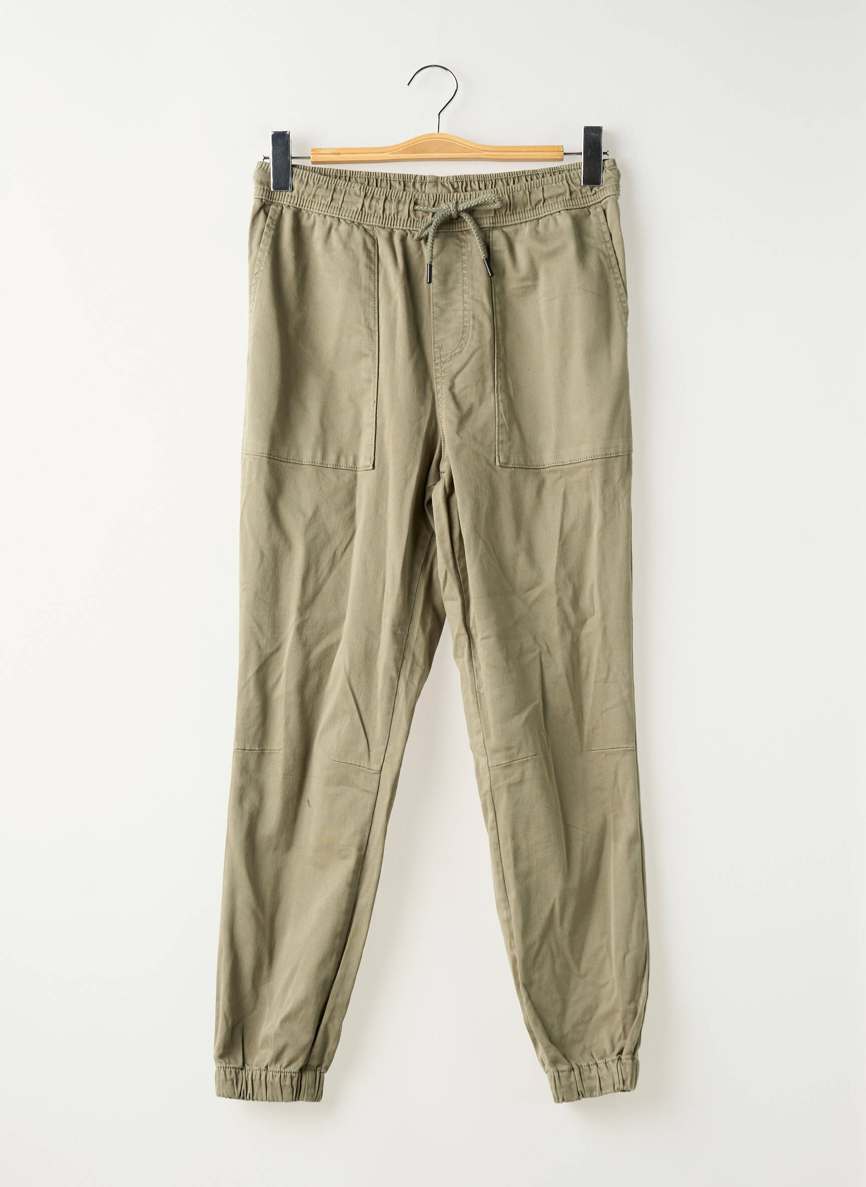 Lieknos kelnės žalias JACK & JONES vyras