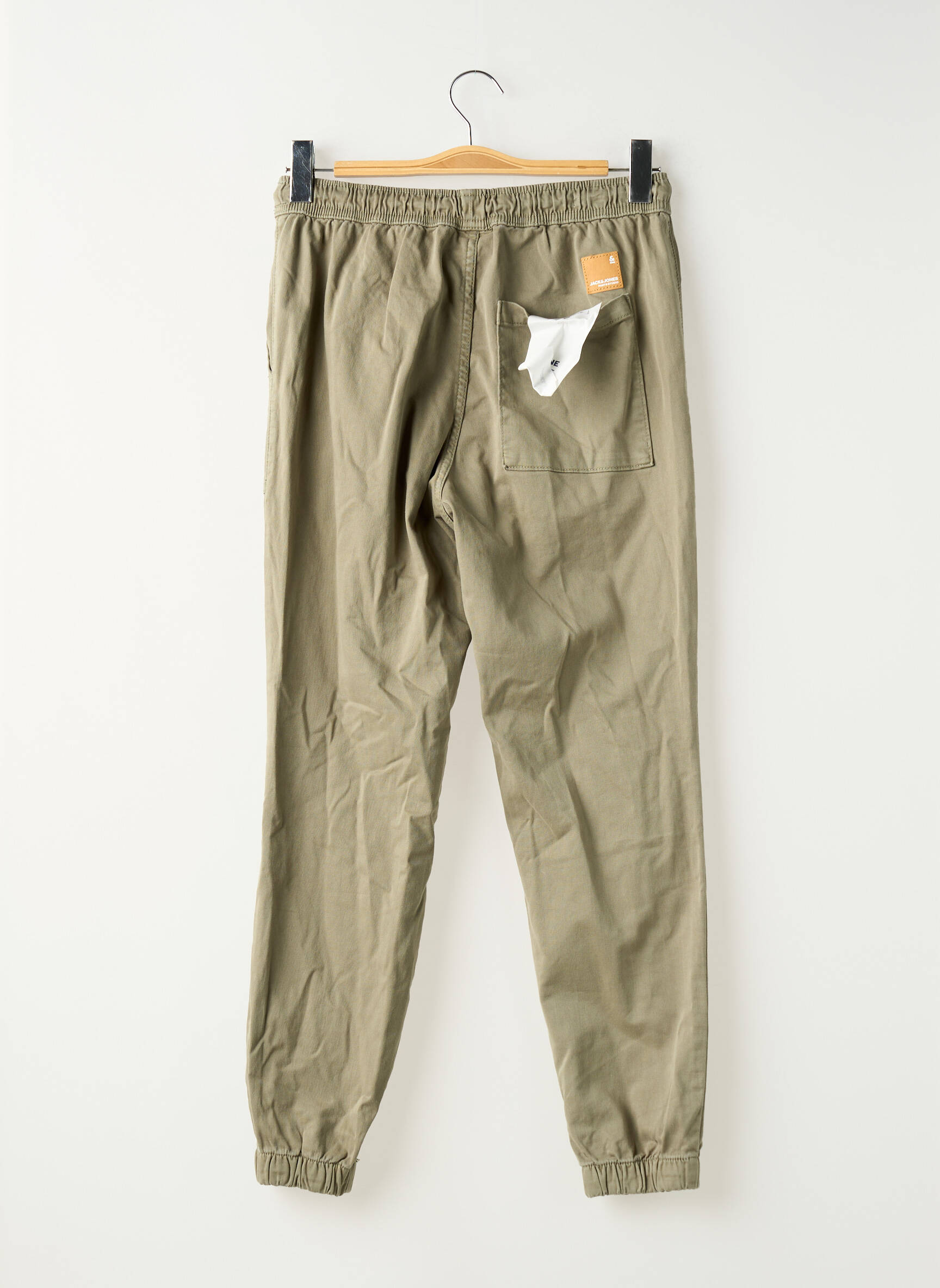 Lieknos kelnės žalias JACK & JONES vyras