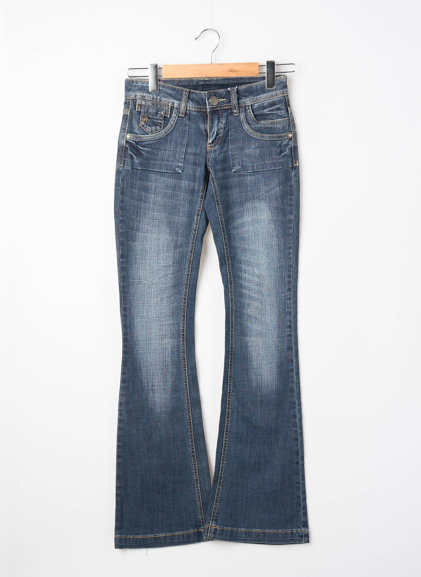 Bootcut džinsai mėlyna GET INFECTED moteris
