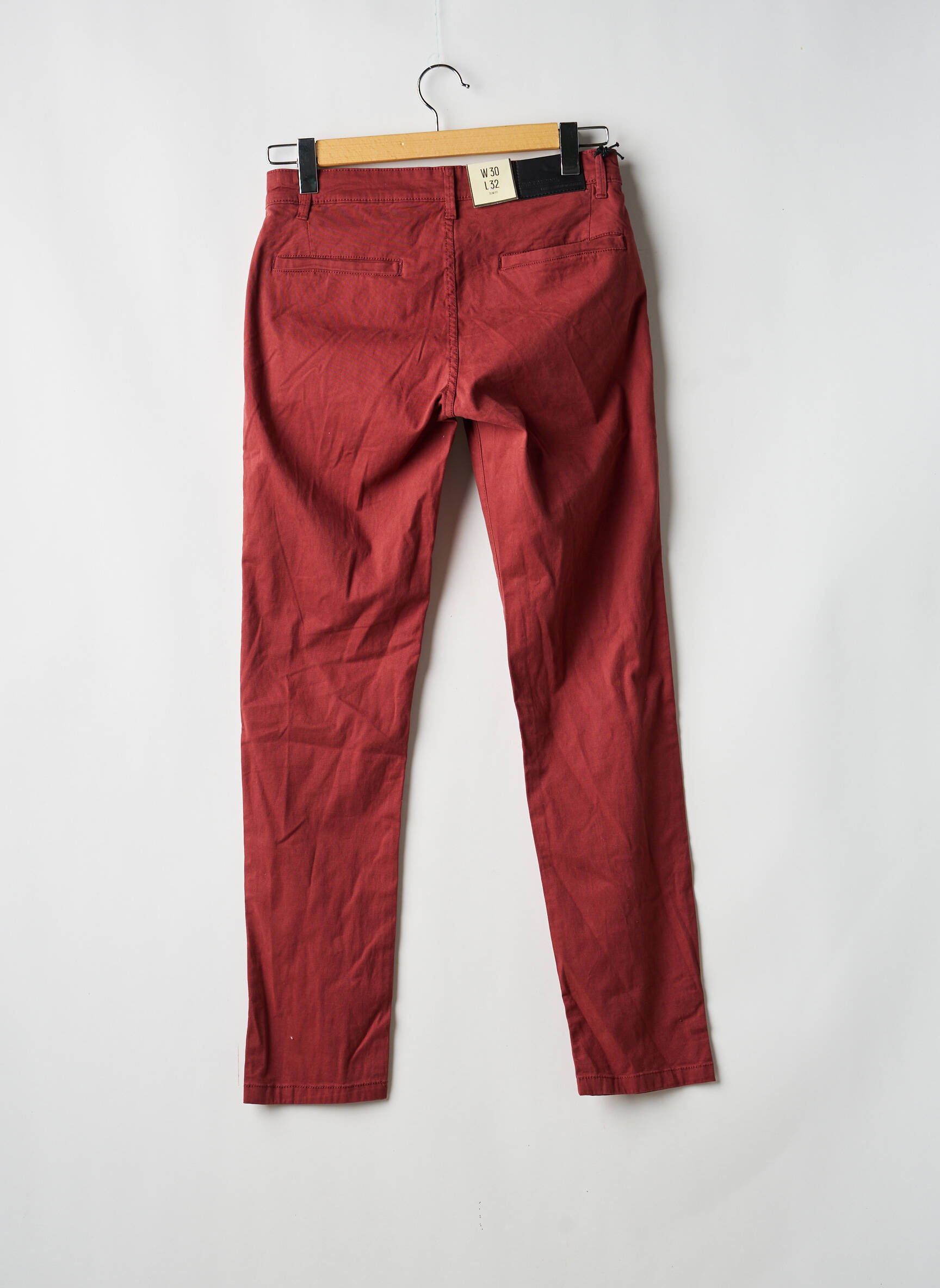 Chino kelnė raudona SHINE vyras