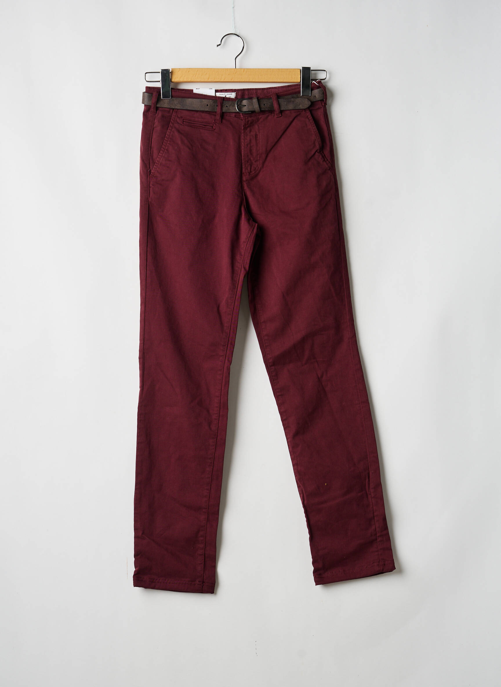 Chino kelnė raudona JACK & JONES vyras