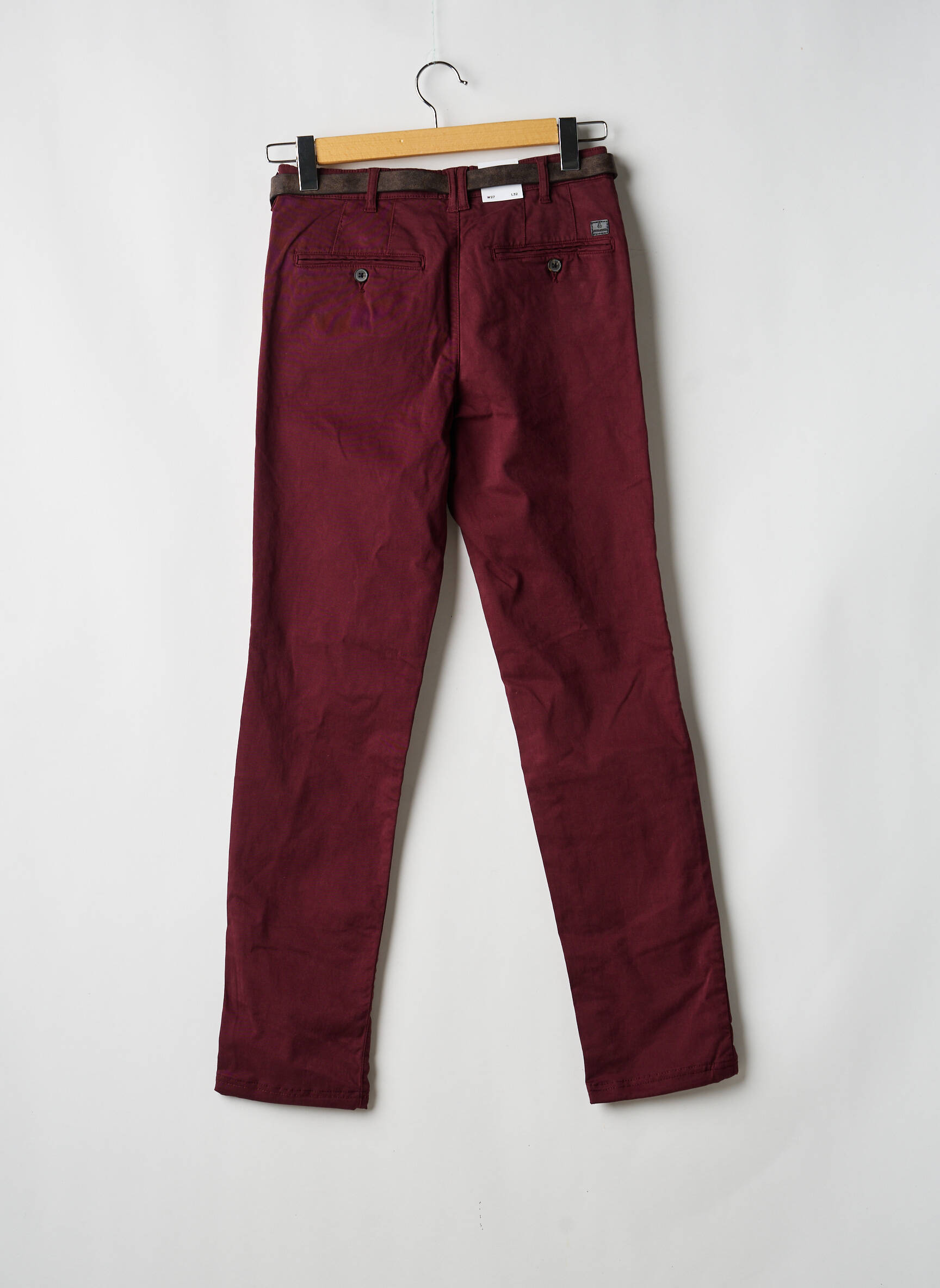 Chino kelnė raudona JACK & JONES vyras
