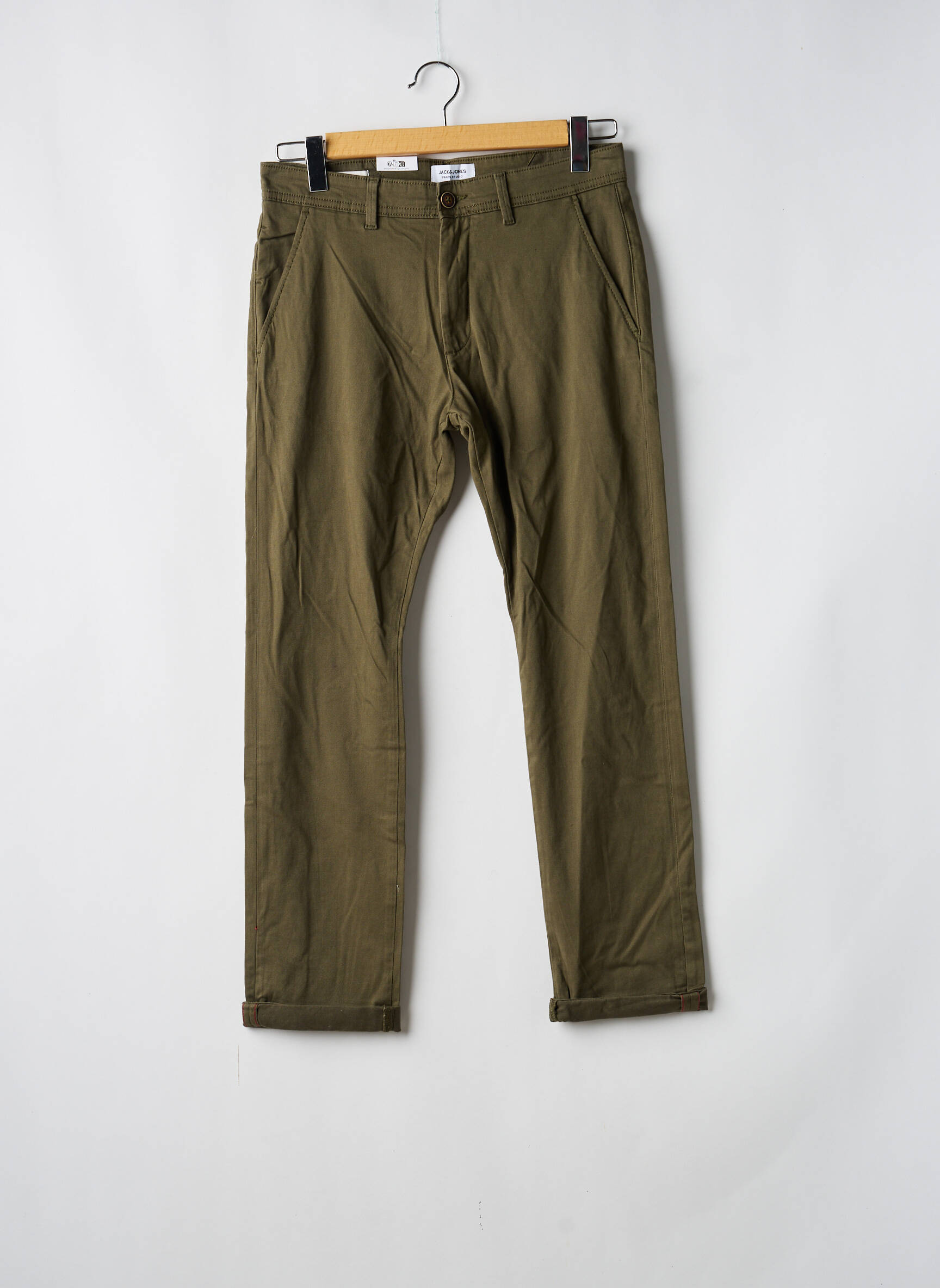 Chino kelnė žalias JACK & JONES vyras