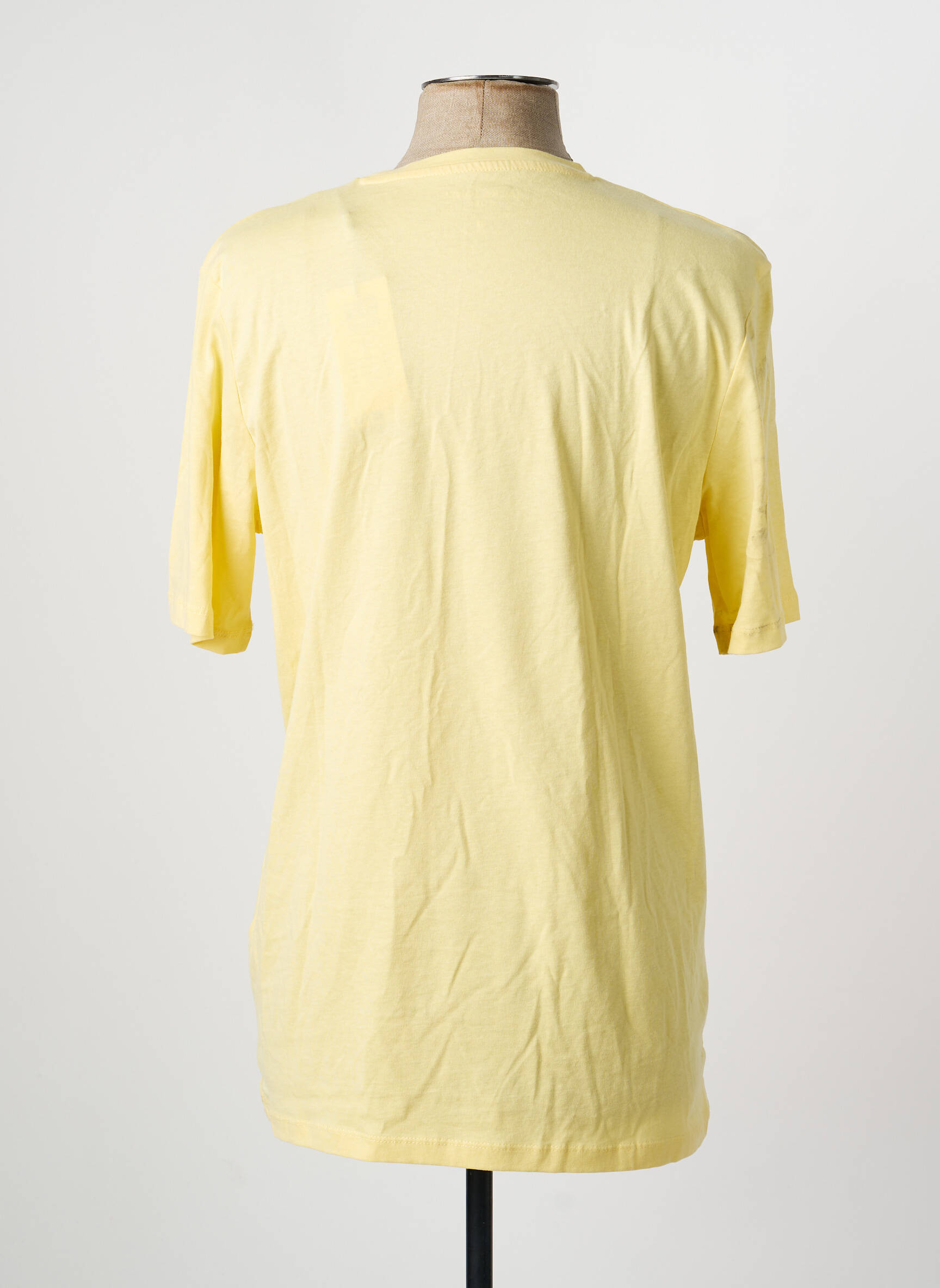 T-marškinys geltona JACK & JONES vyras