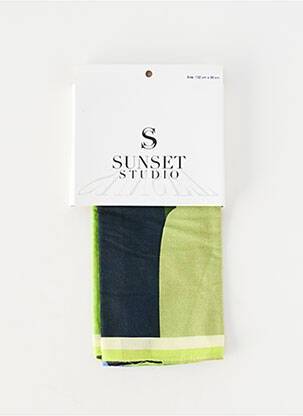 Šalikas žalias SUNSET STUDIO moteris