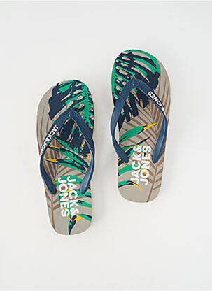 Sandalai/nu pėdos žalias JACK & JONES vyras