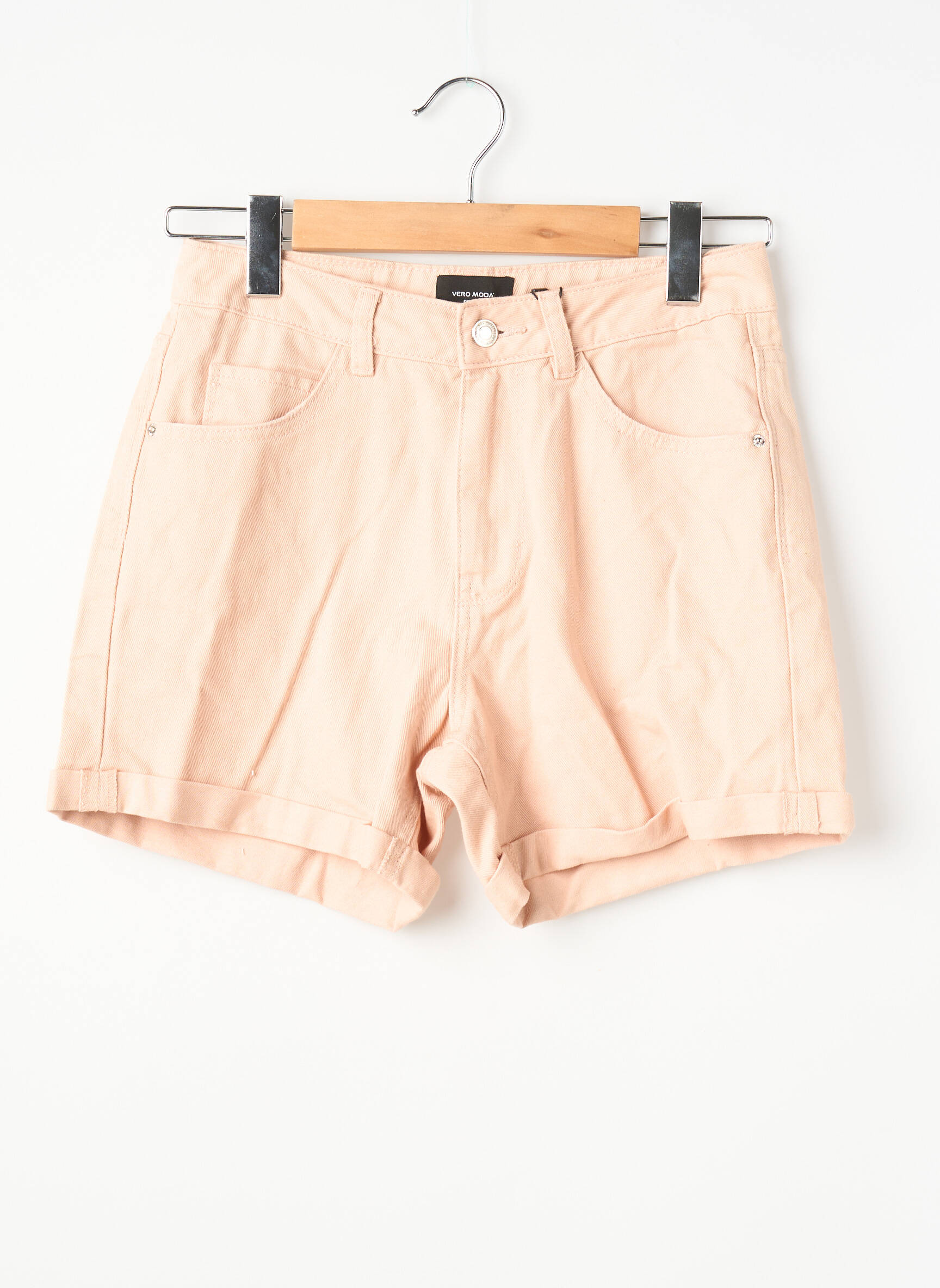 Šortas rožinė VERO MODA moteris