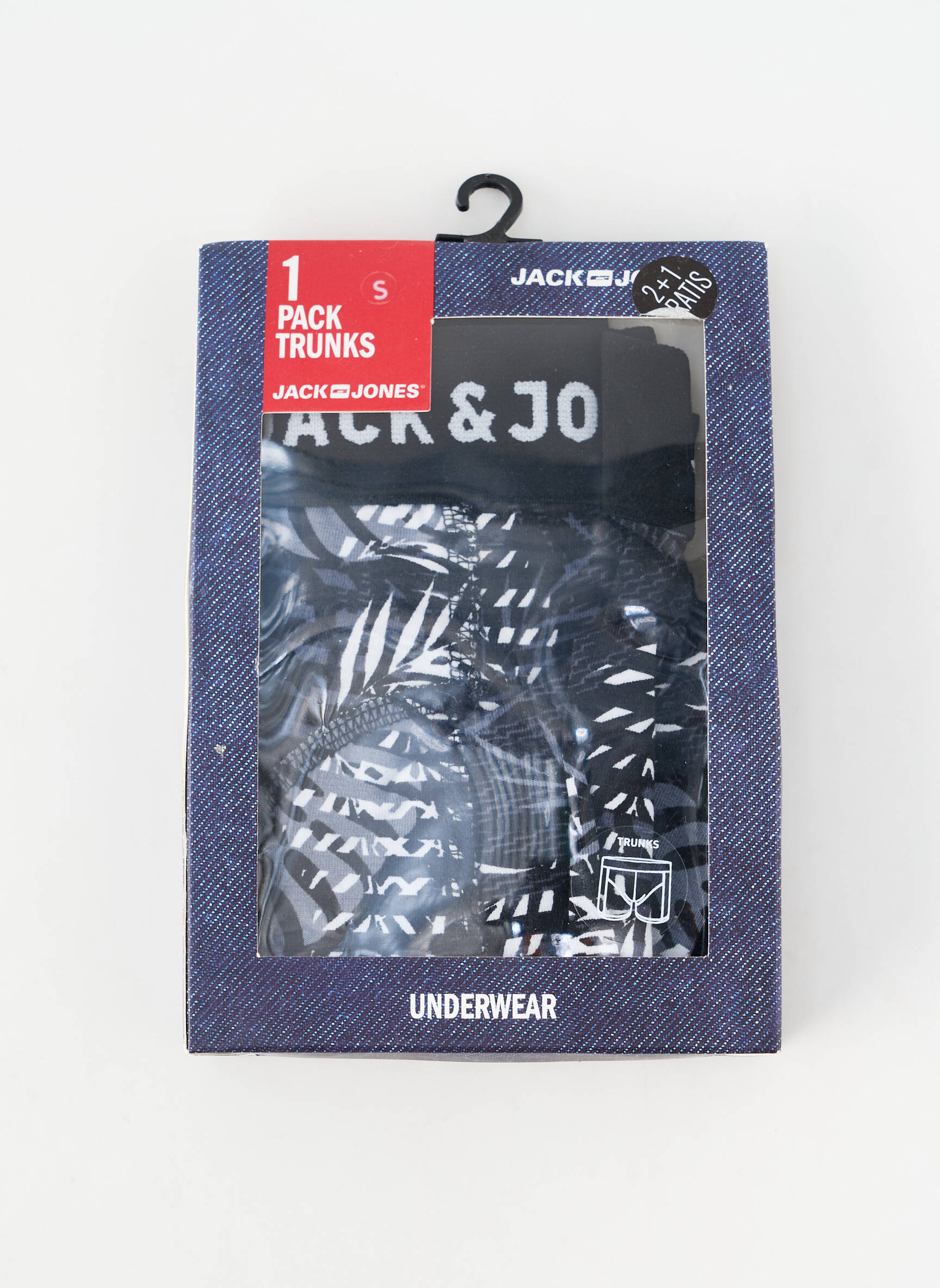 Bokseris juodas JACK & JONES vyras